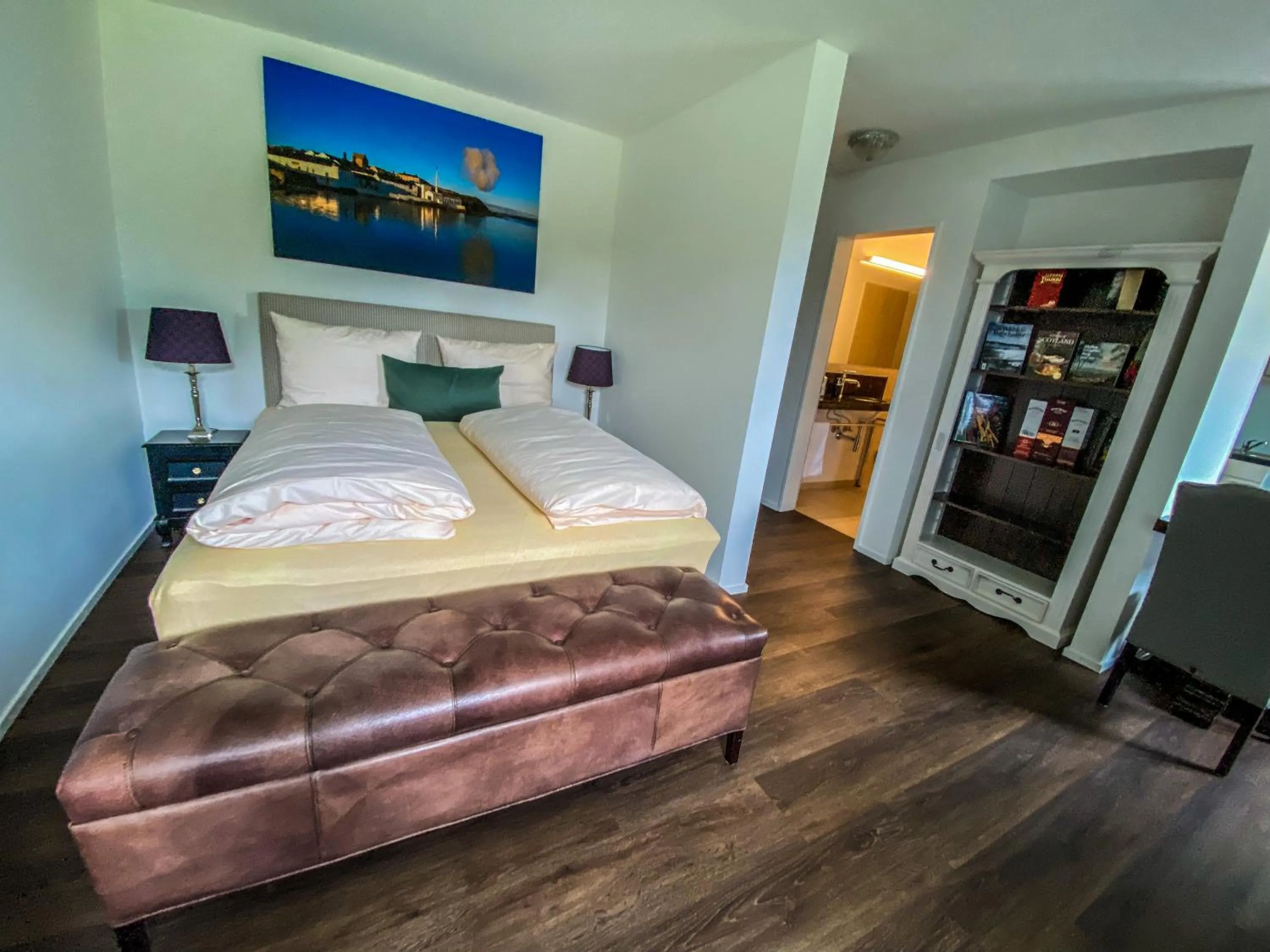 Bed in Trompeterschlössle Hotel & Residence