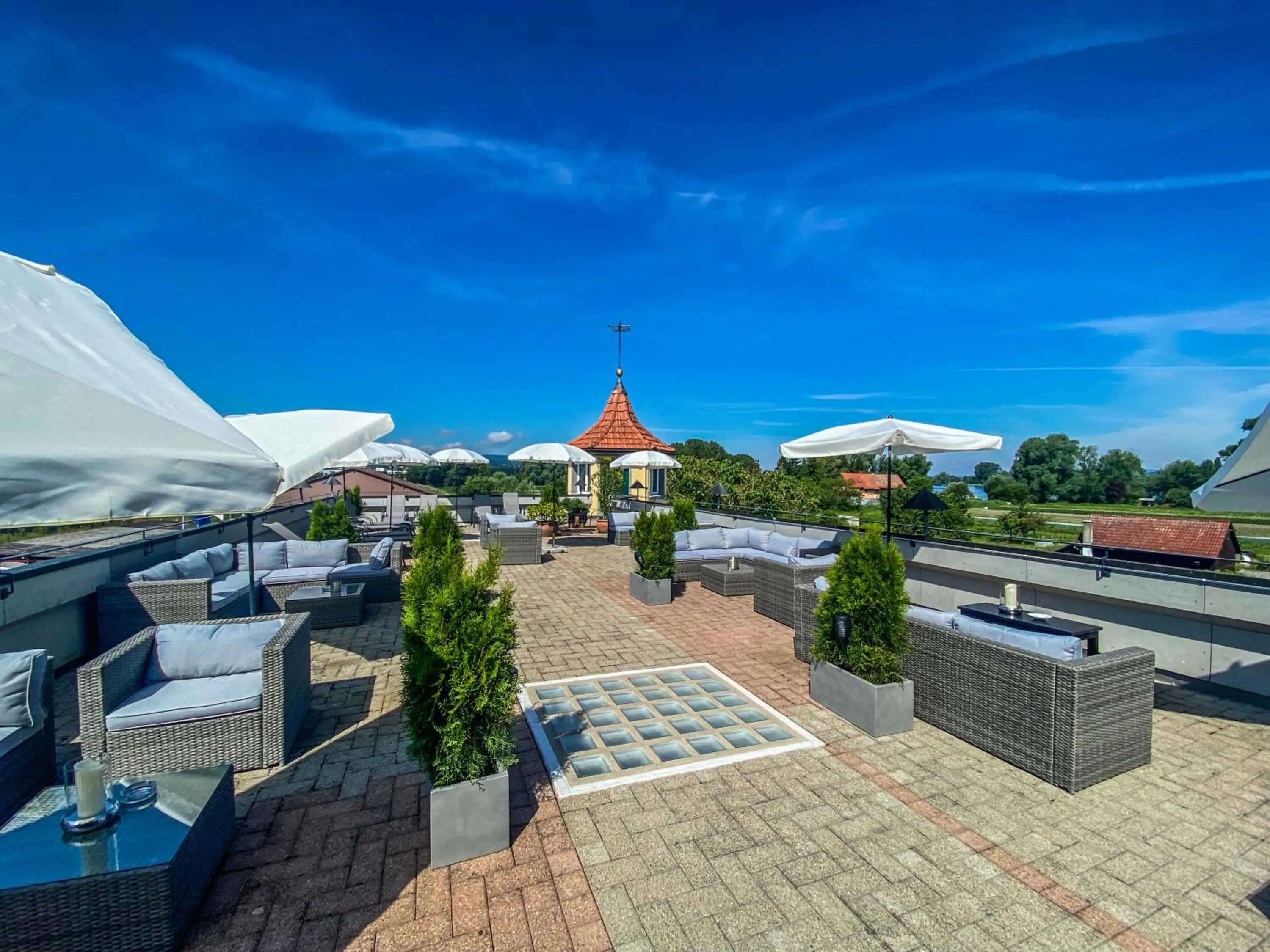 Balcony/Terrace in Trompeterschlössle Hotel & Residence