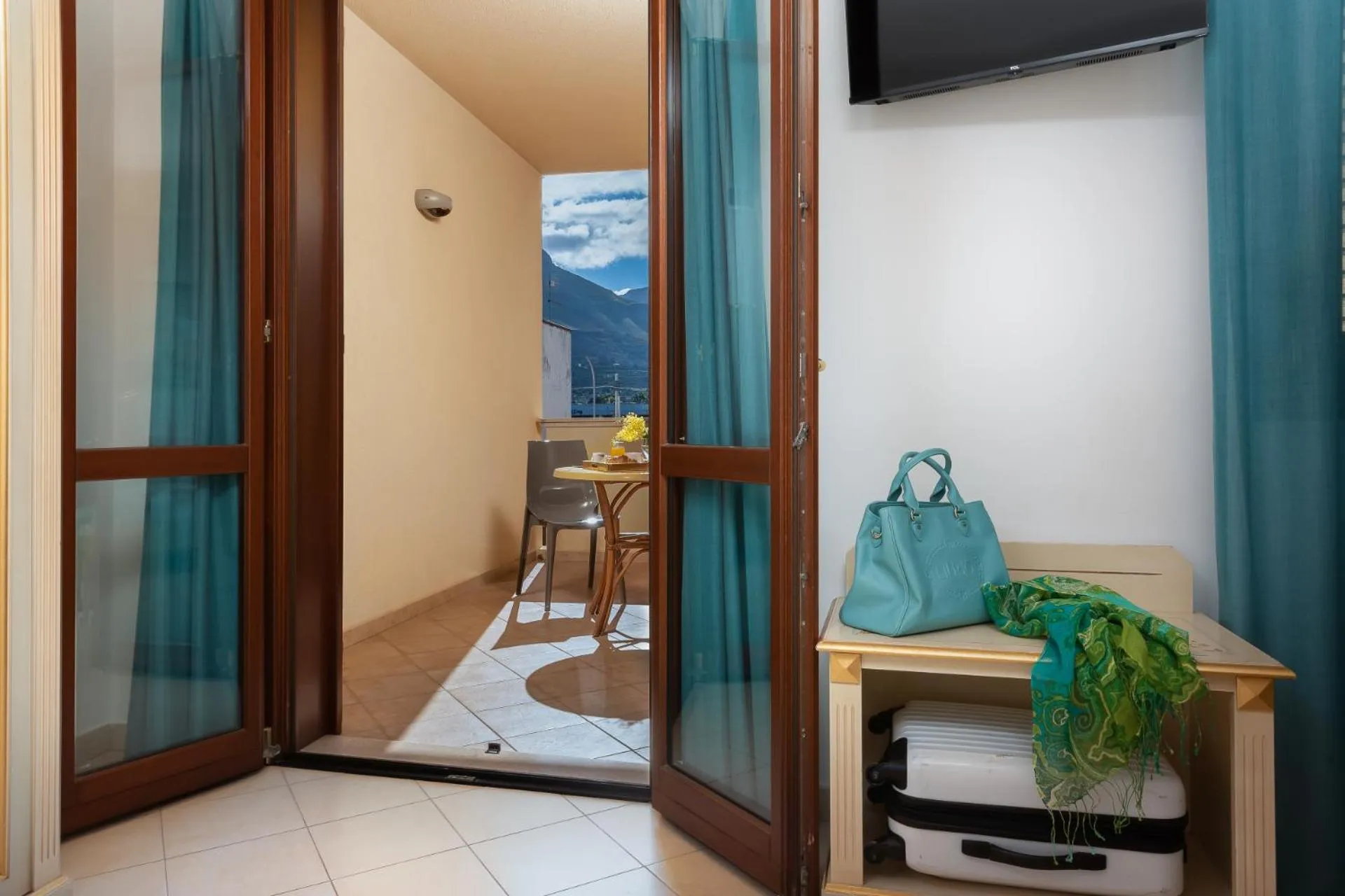 Balcony/Terrace in Helios Hotel