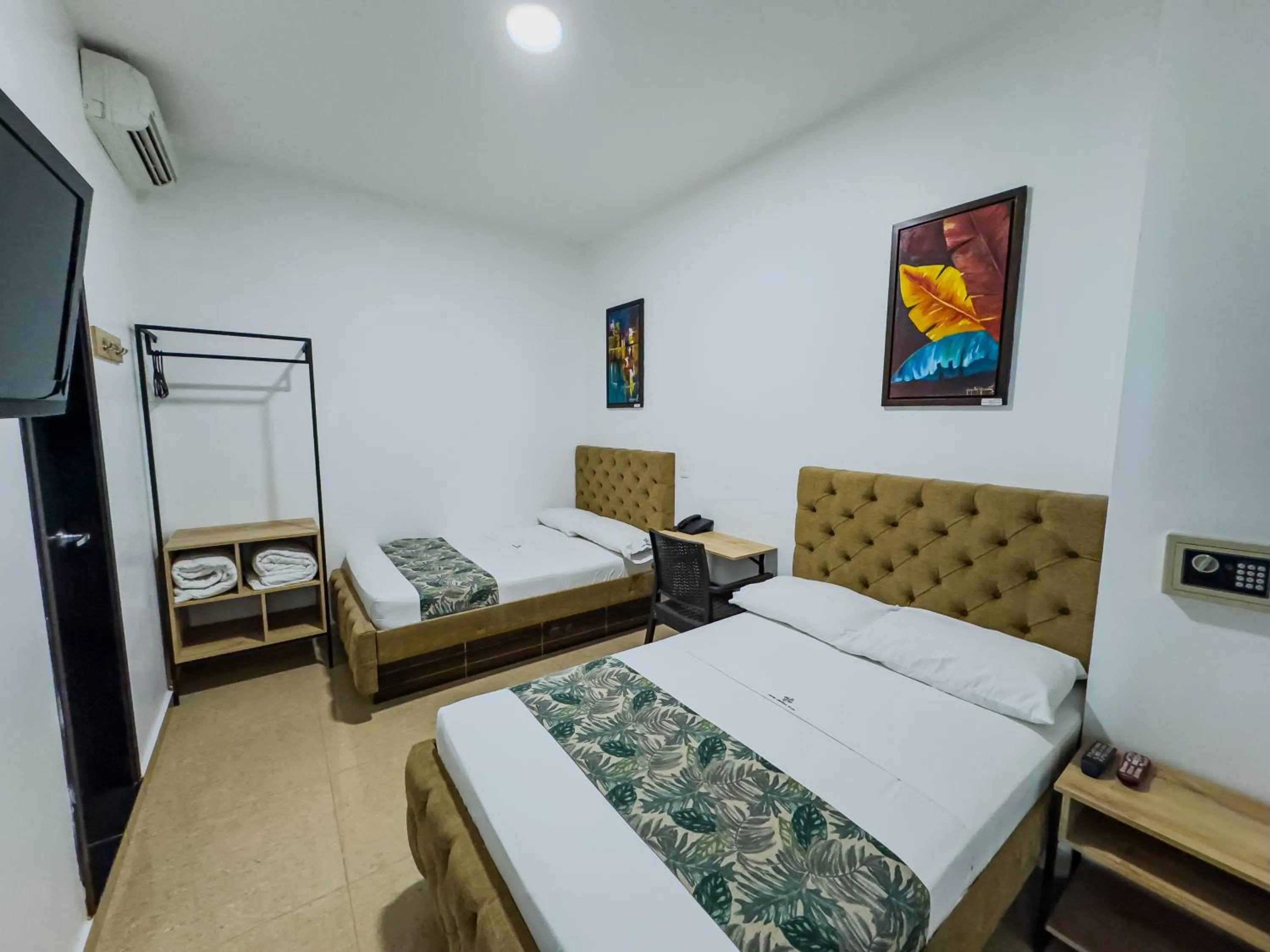 Bed in Hotel Central Plaza Medellin