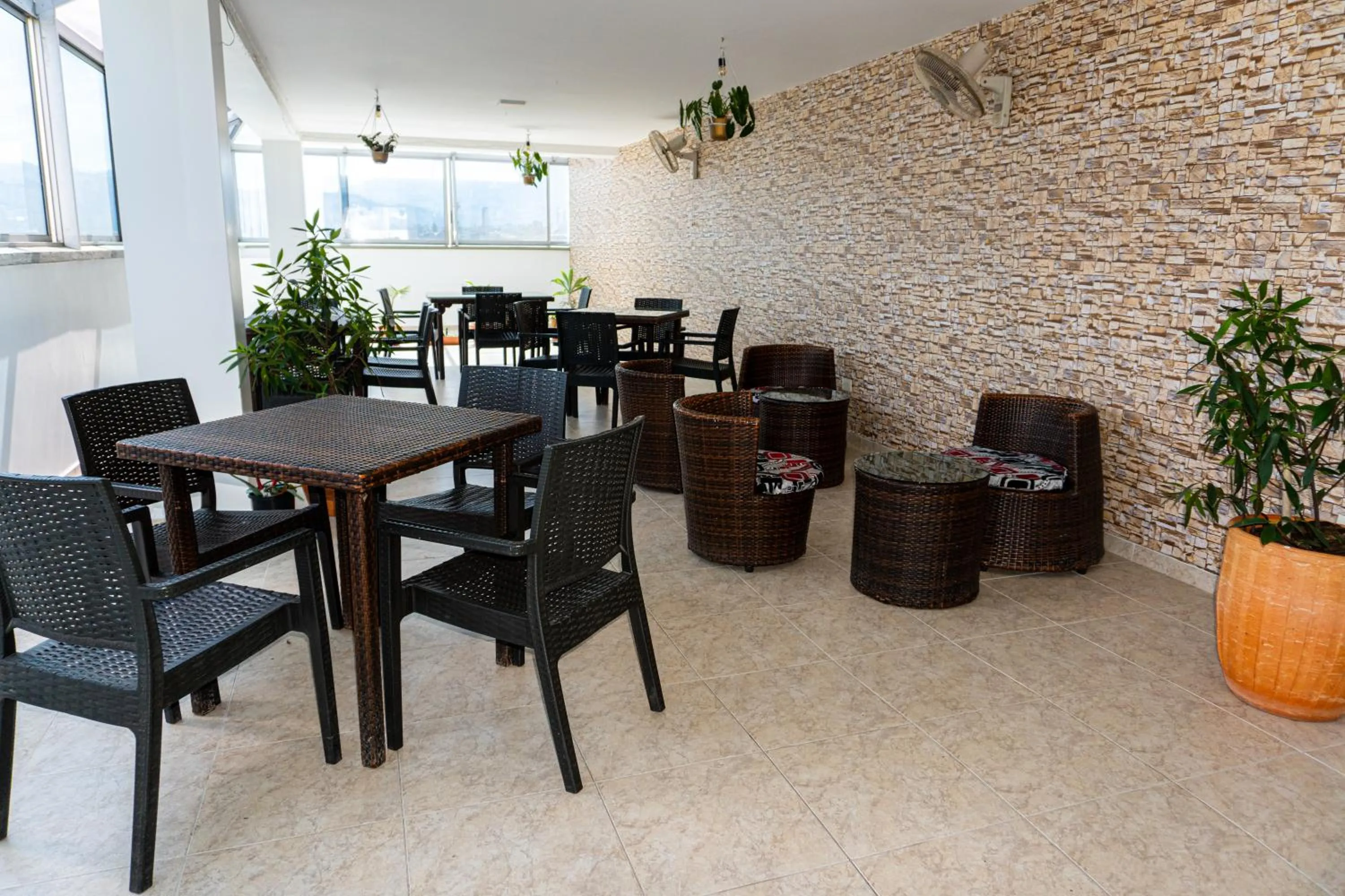 Balcony/Terrace in Hotel Central Plaza Medellin