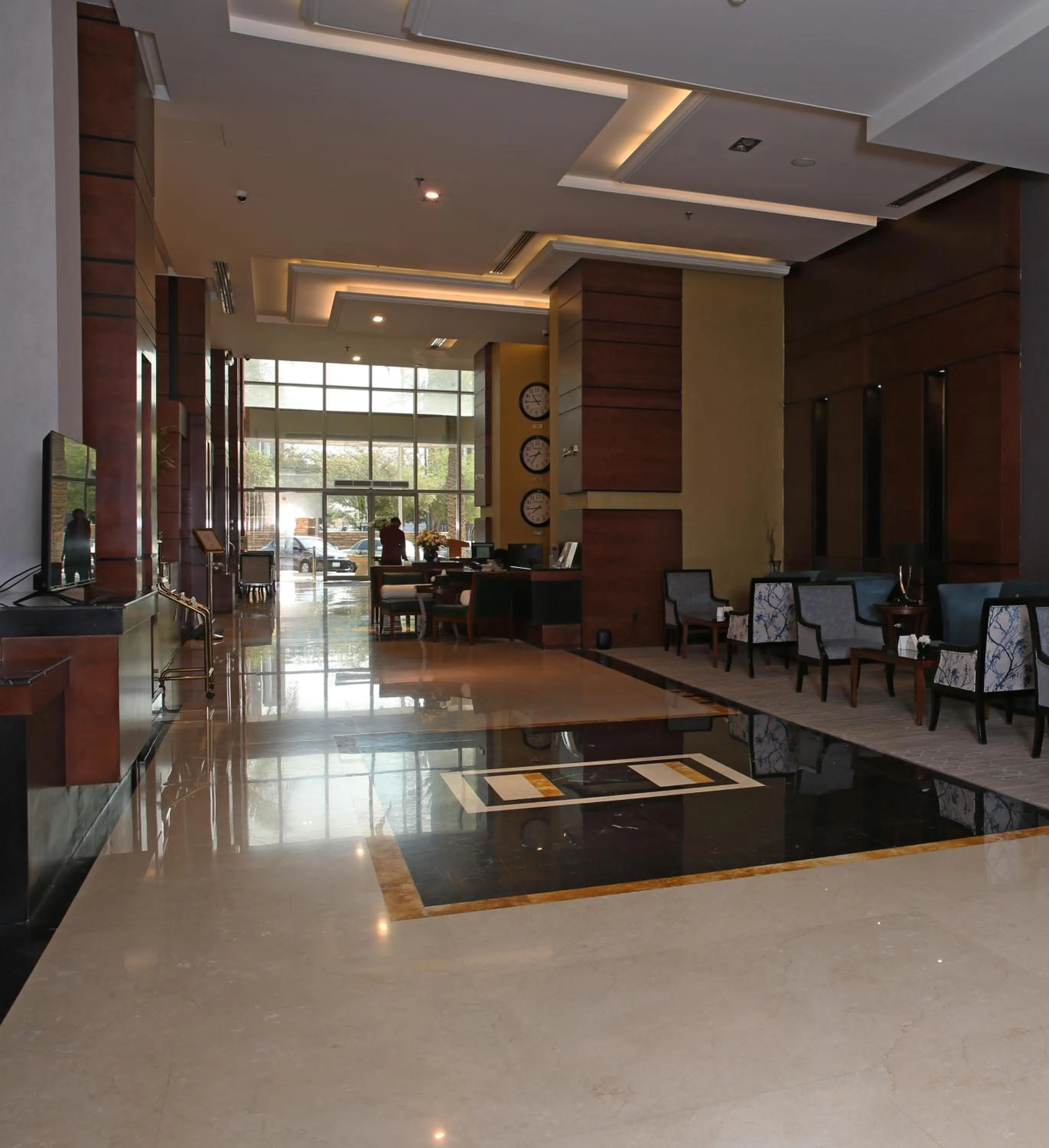 Seating area in Sunday Signature Riyadh Formerly Qaser Al Hamra by Warwick