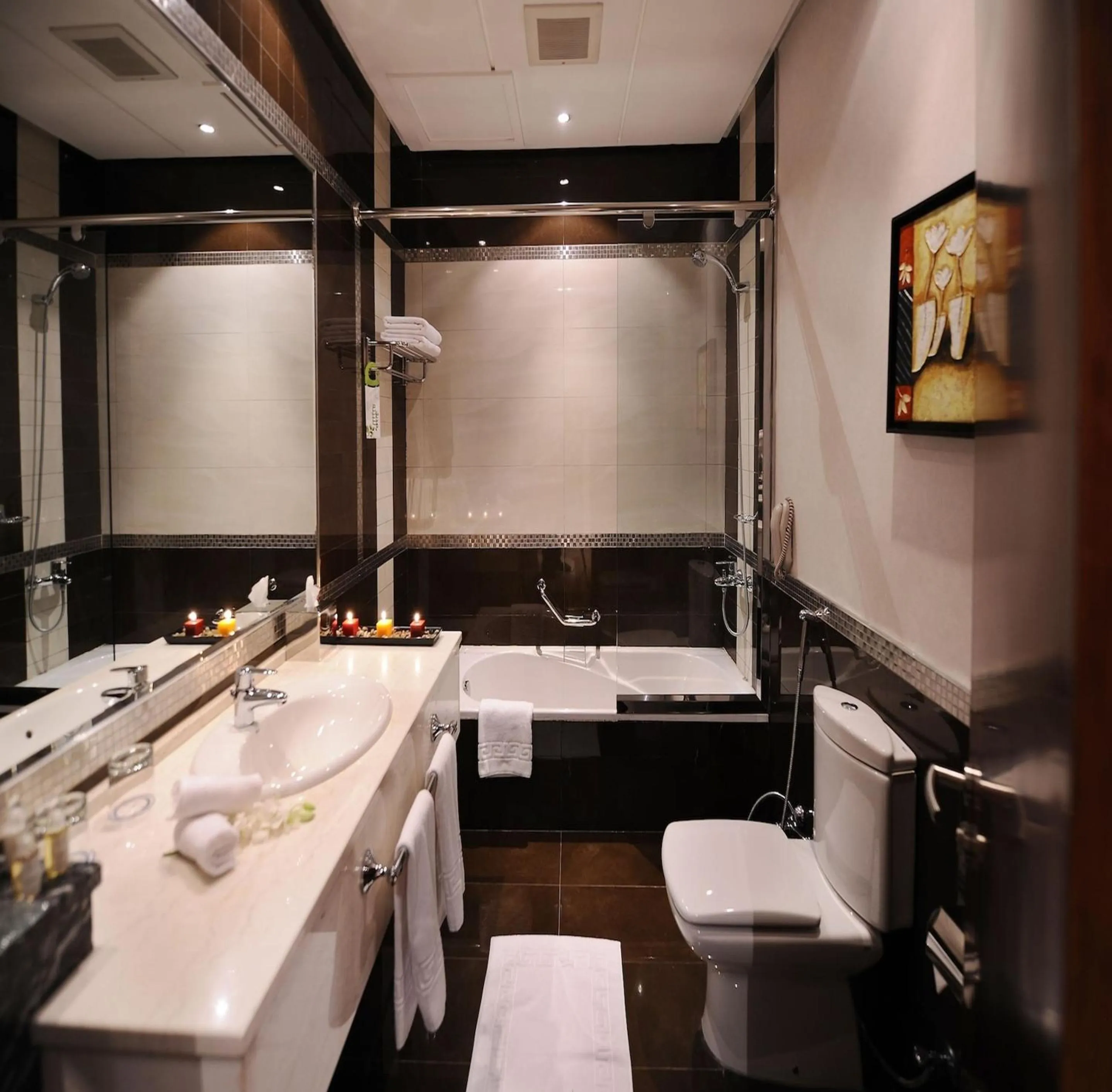 Bathroom in Sunday Signature Riyadh Formerly Qaser Al Hamra by Warwick