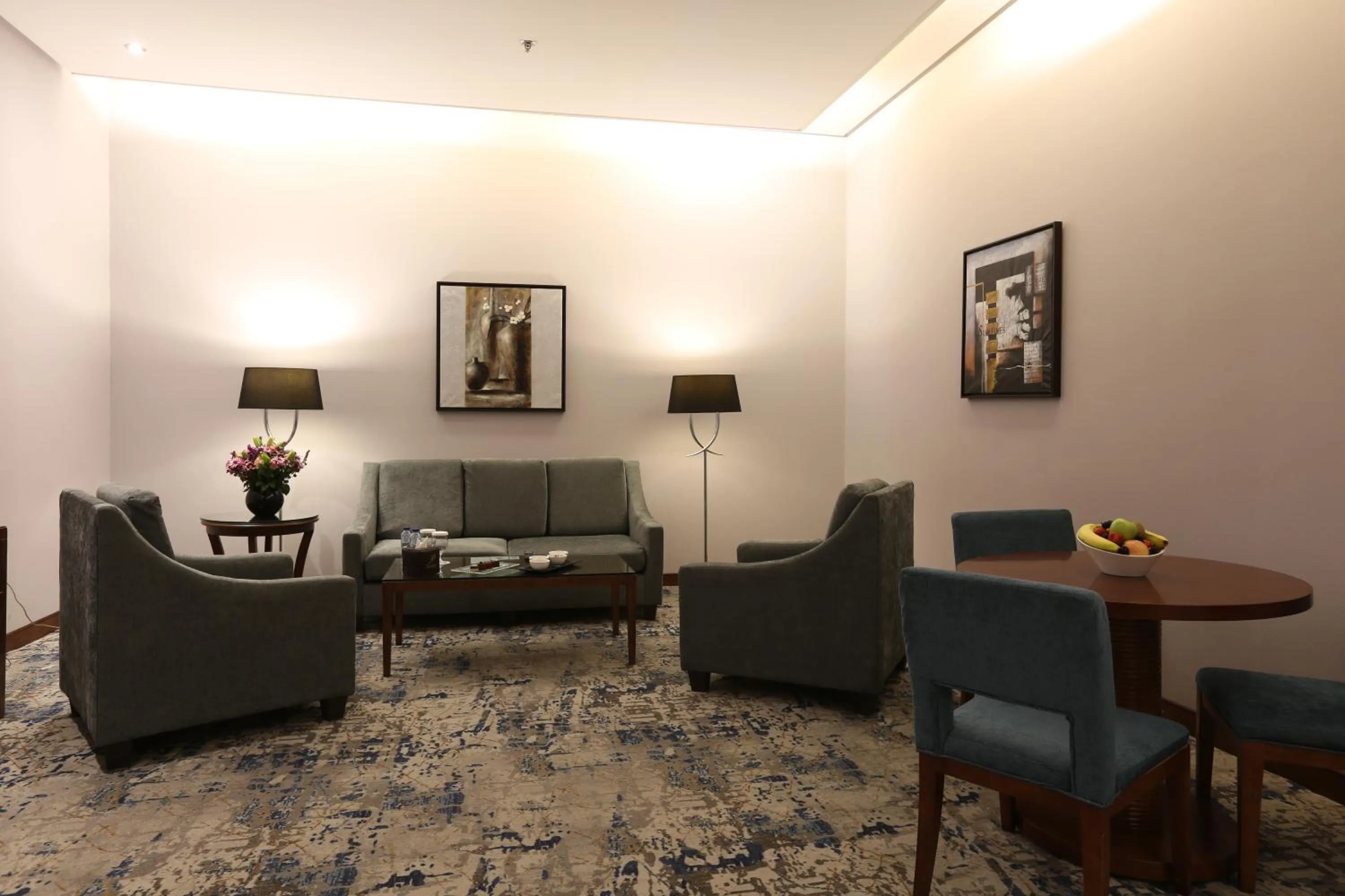 Seating area in Sunday Signature Riyadh Formerly Qaser Al Hamra by Warwick