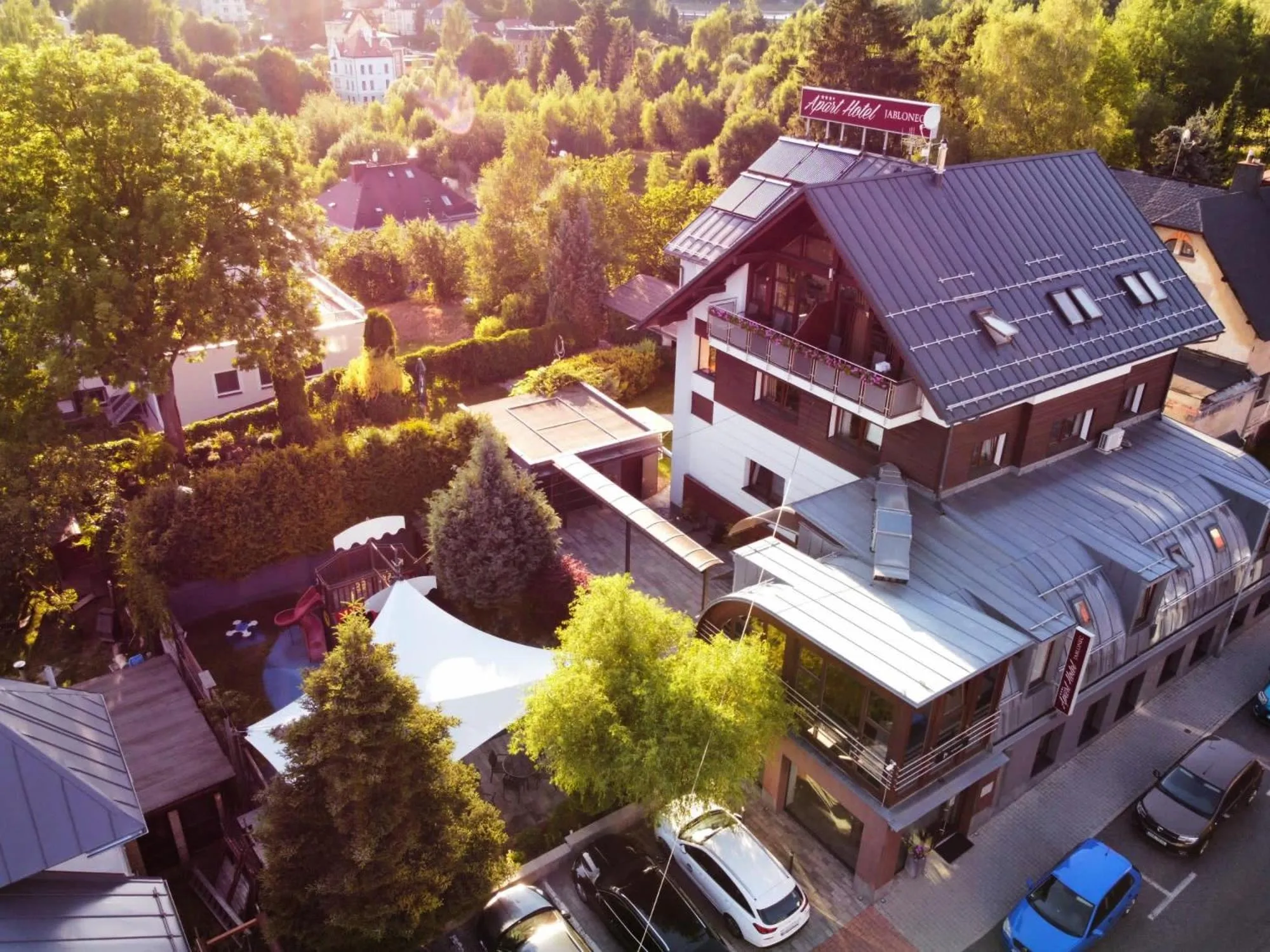 Property building in Apart Hotel Jablonec