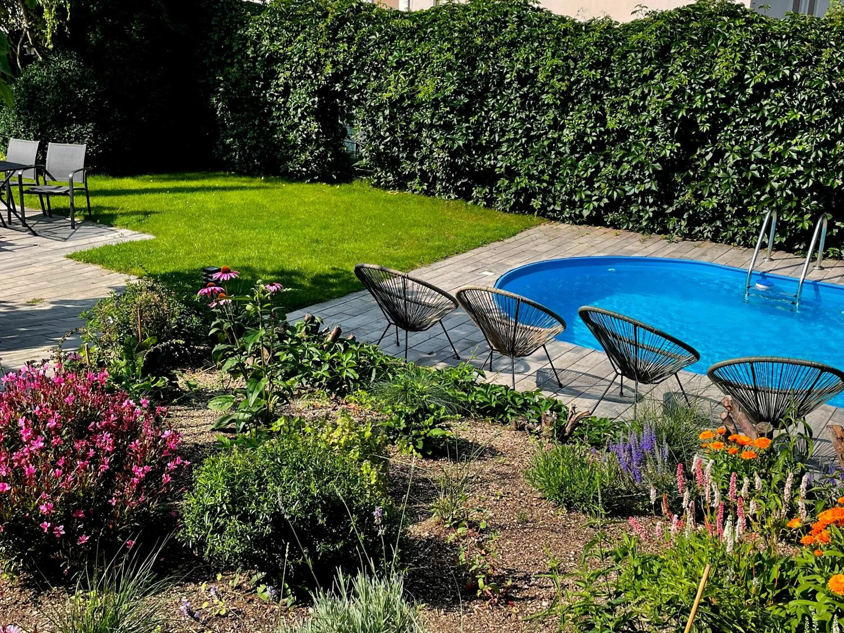 Garden in Apart Hotel Jablonec