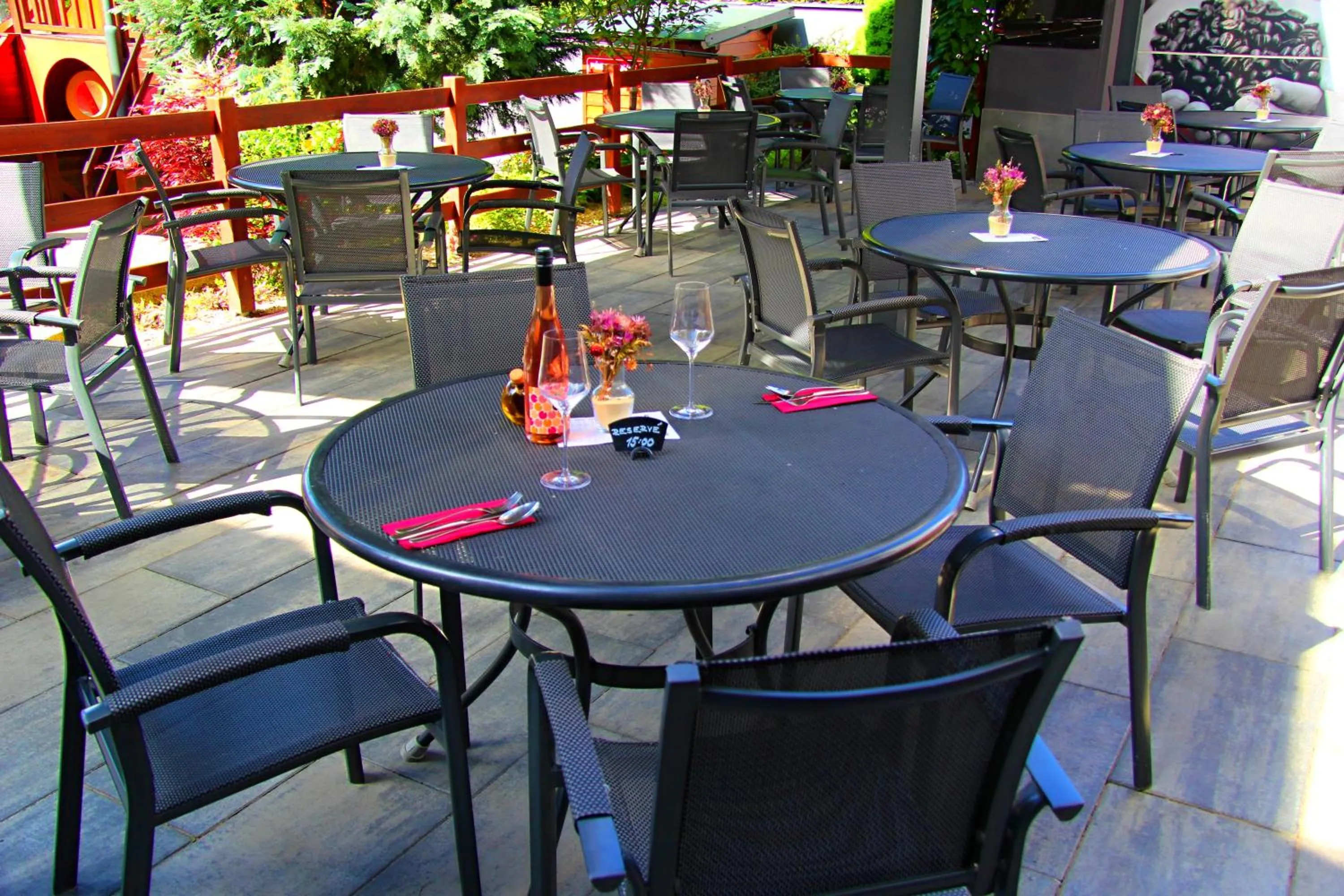 Balcony/Terrace in Apart Hotel Jablonec