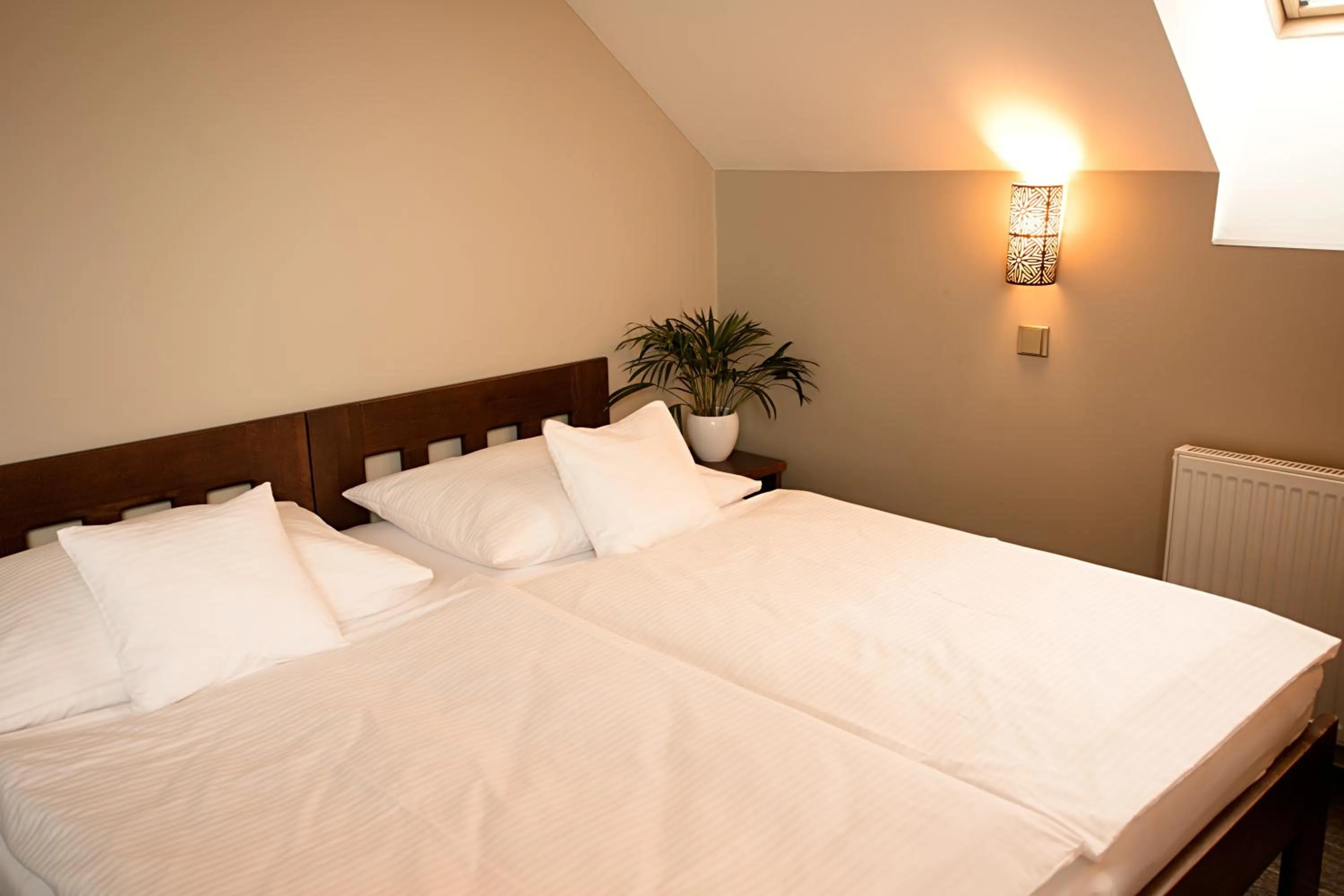 Bedroom, Bed in Apart Hotel Jablonec