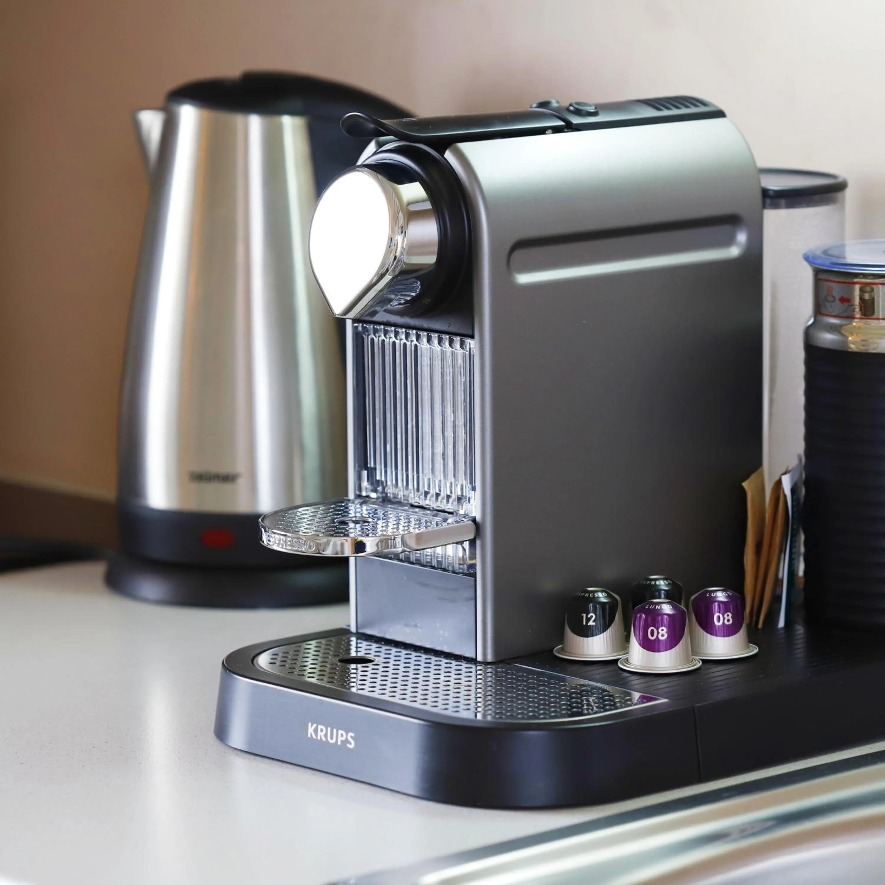 Coffee/tea facilities in Apart Hotel Jablonec