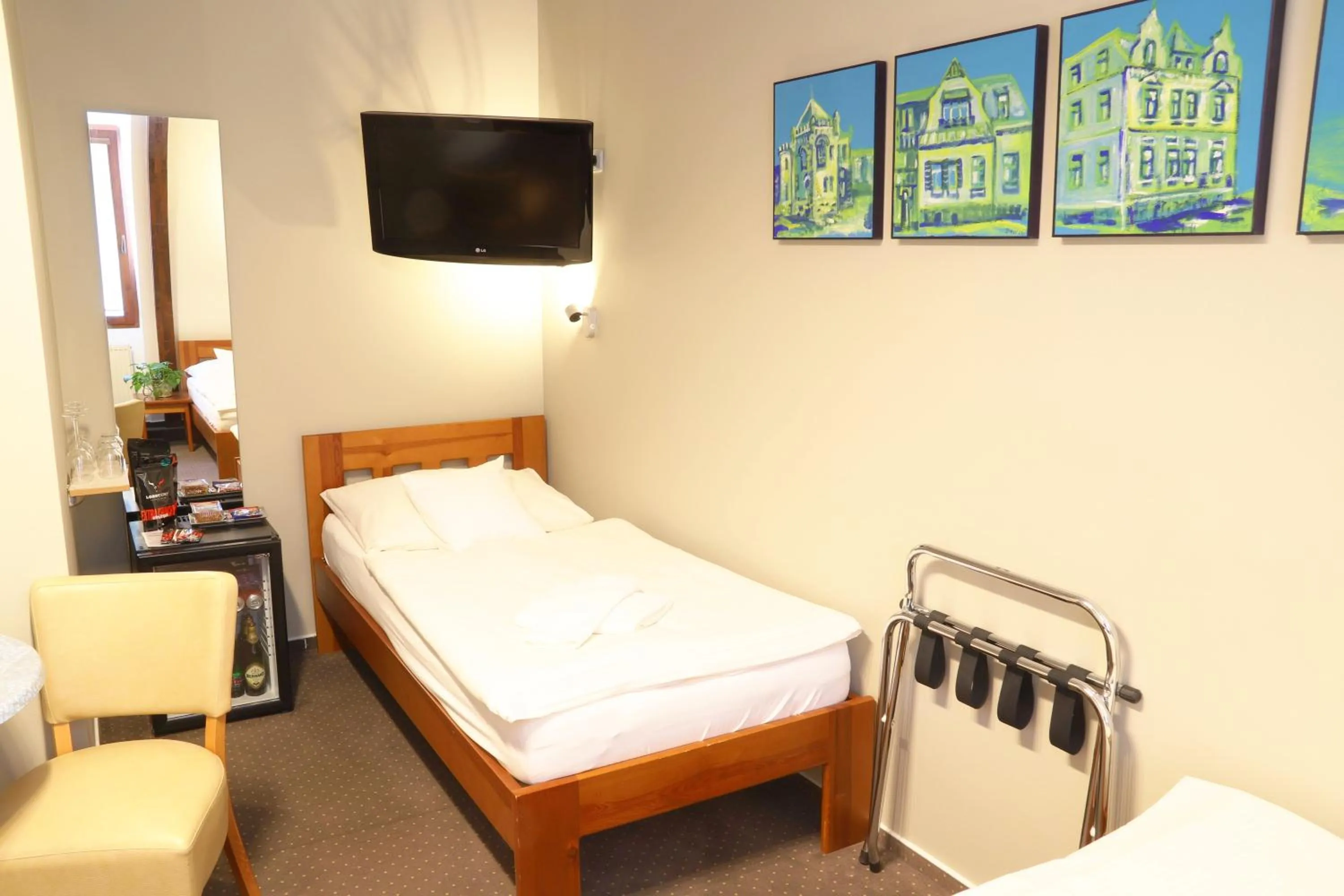 Bed in Apart Hotel Jablonec