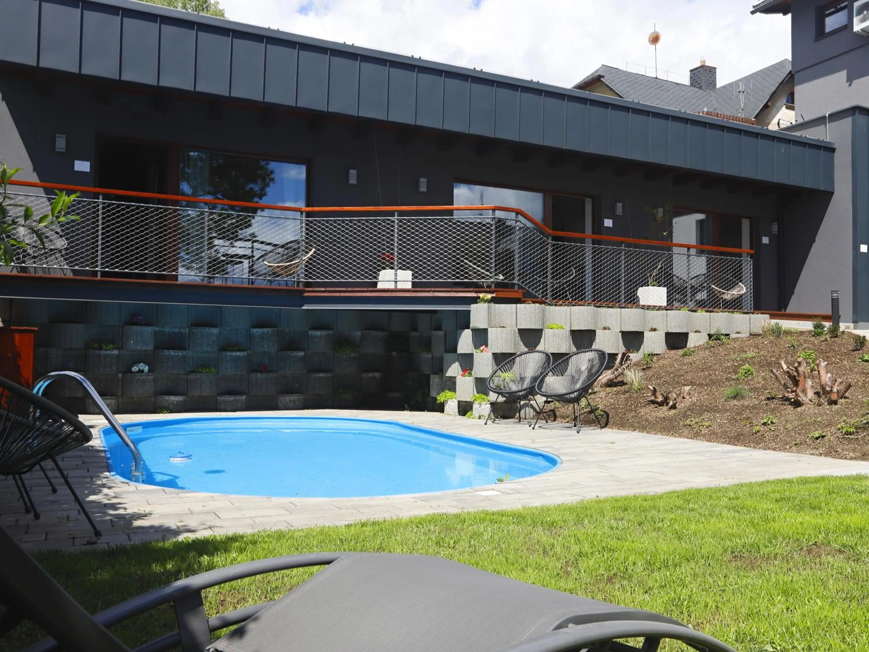 Swimming pool in Apart Hotel Jablonec
