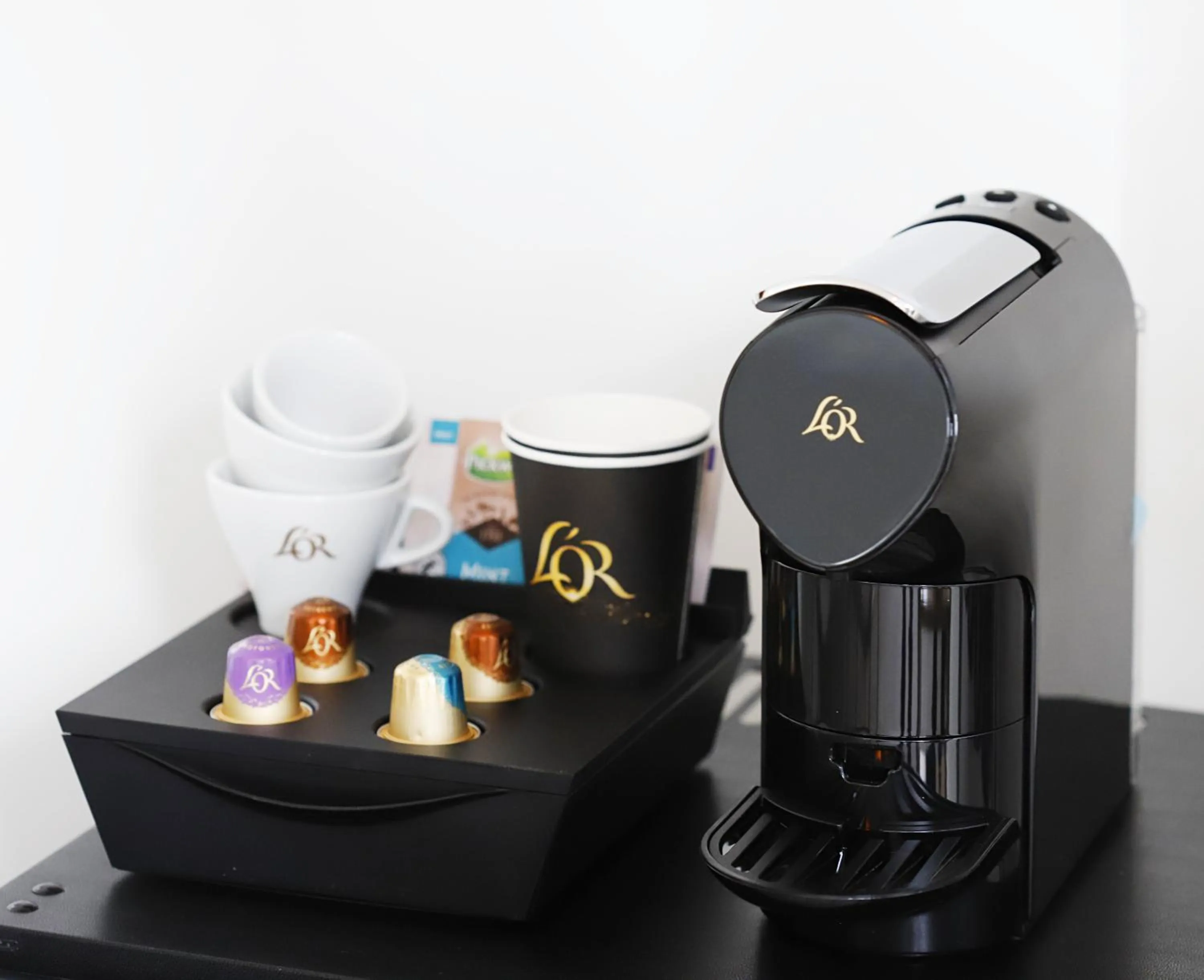 Coffee/tea facilities in Apart Hotel Jablonec