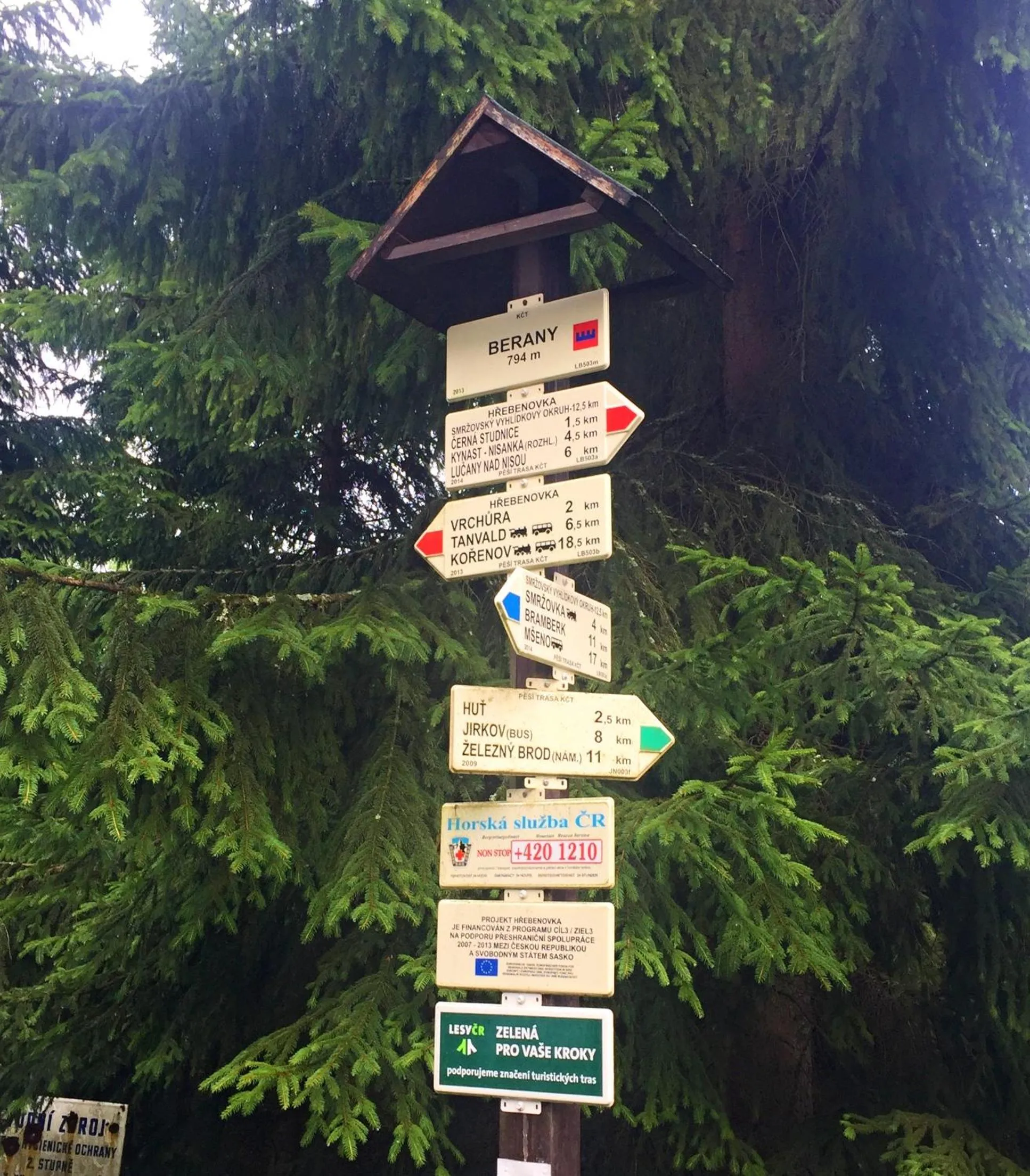 Hiking in Apart Hotel Jablonec