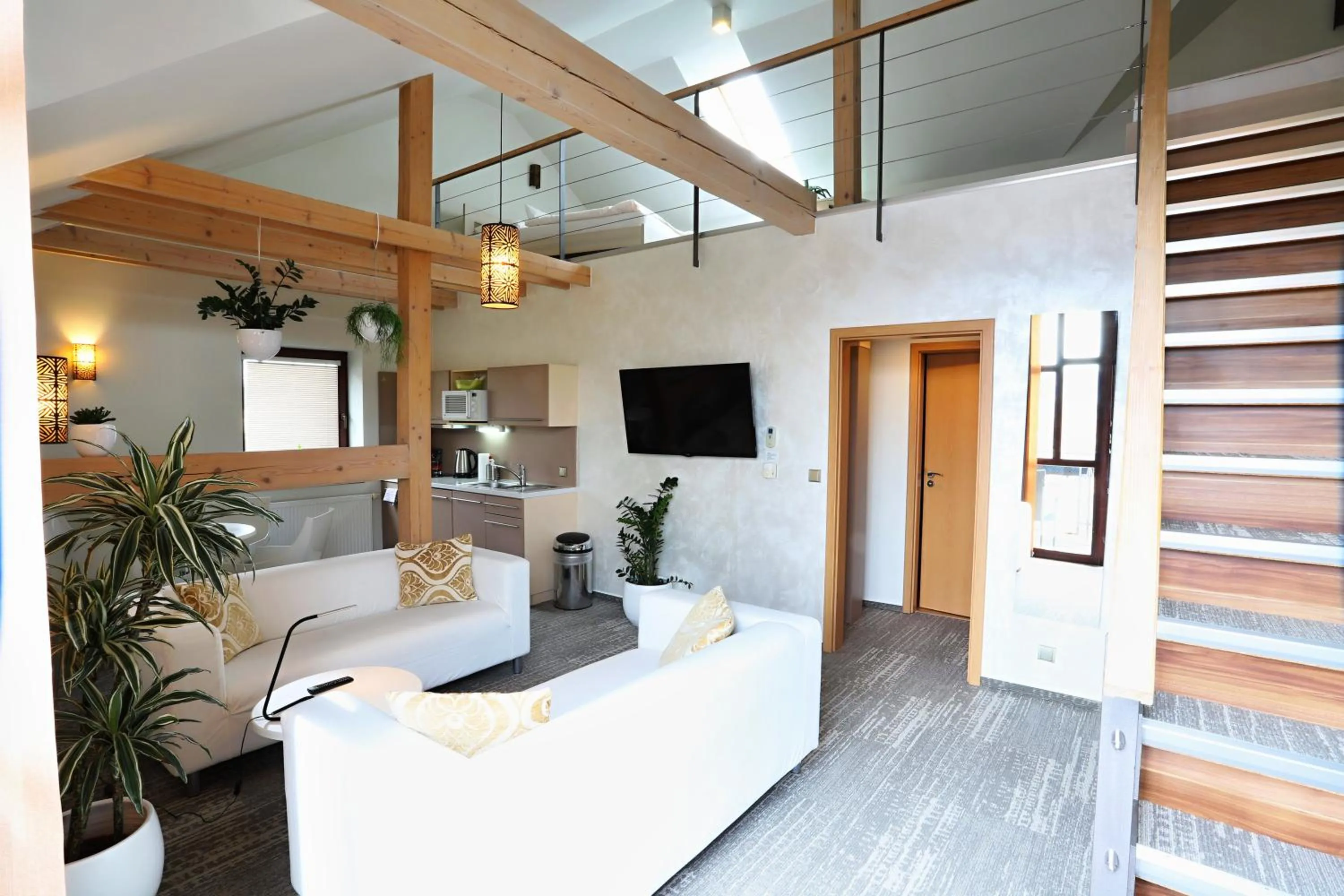 Living room in Apart Hotel Jablonec