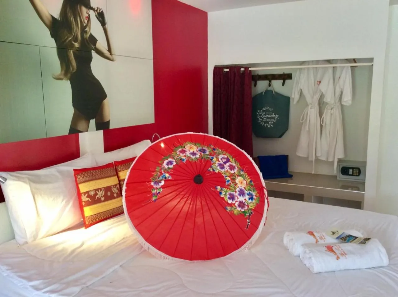 Staff, Bed in The Orchid Resort & Relax