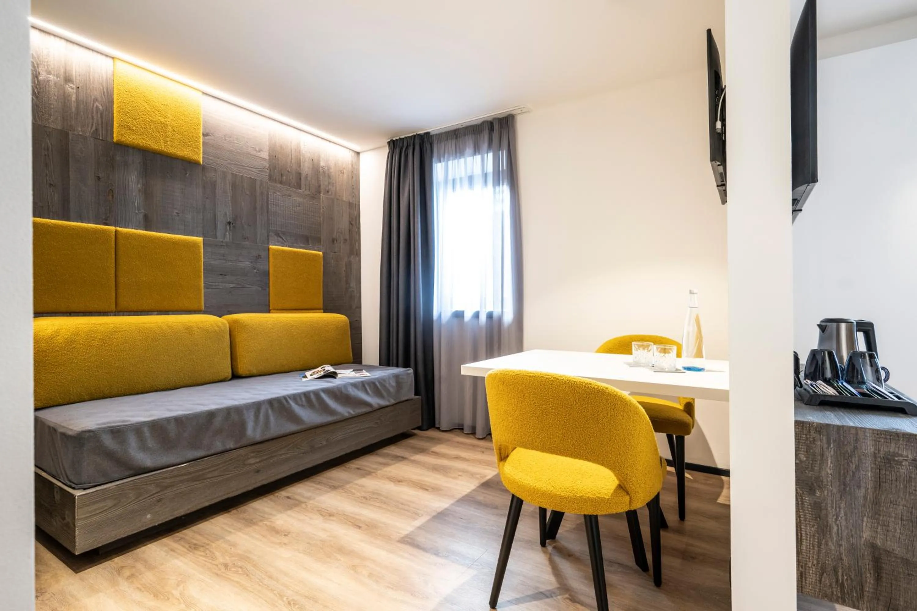 Seating area in Ladinia Dolomites View - Adults Only