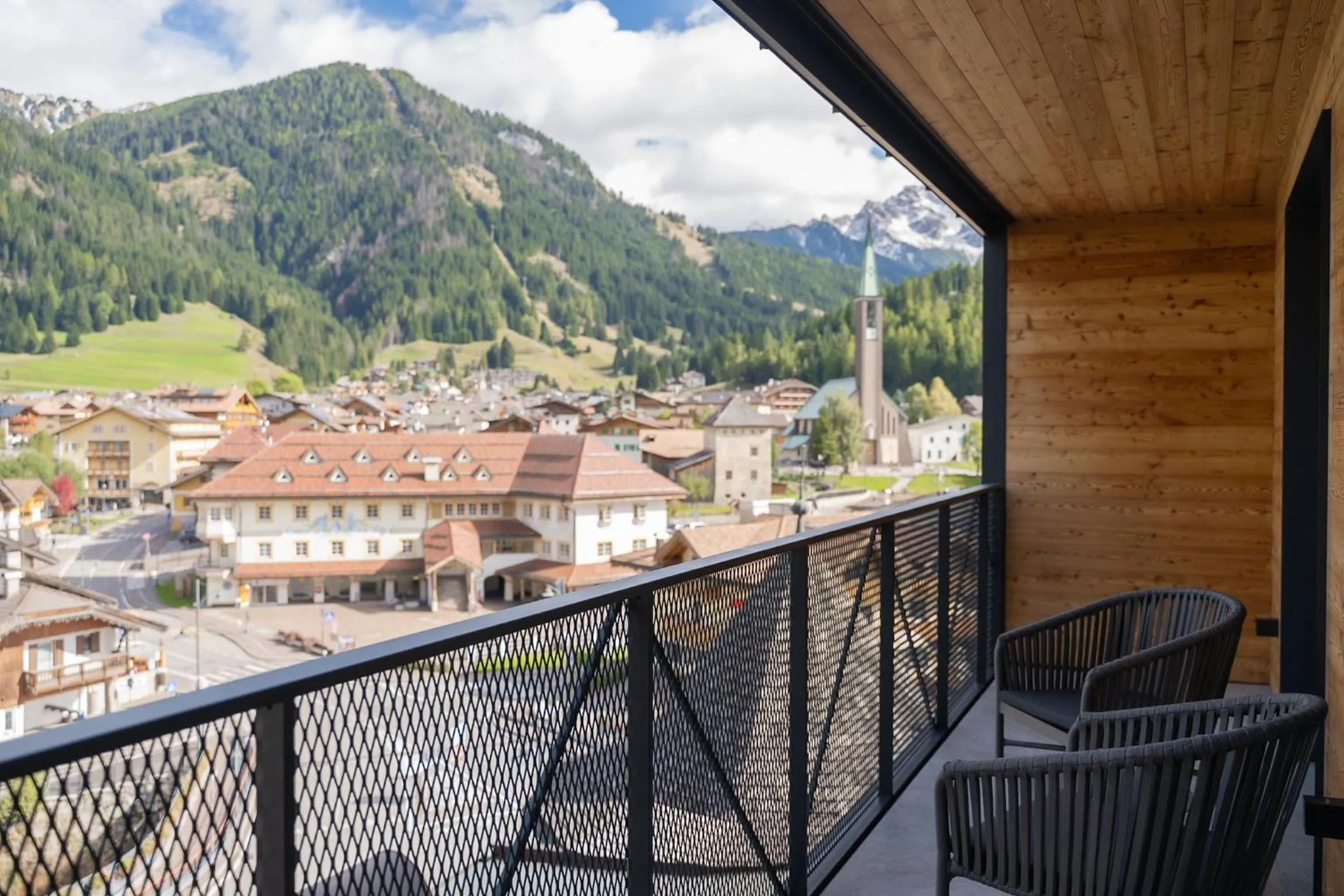 Balcony/Terrace in Ladinia Dolomites View - Adults Only