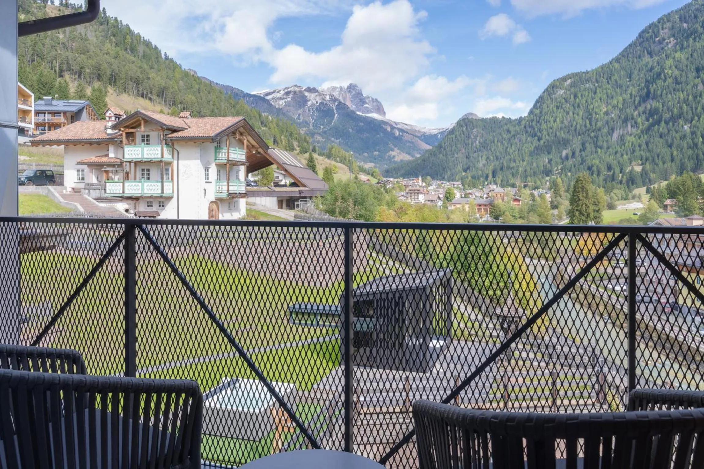 Balcony/Terrace in Ladinia Dolomites View - Adults Only