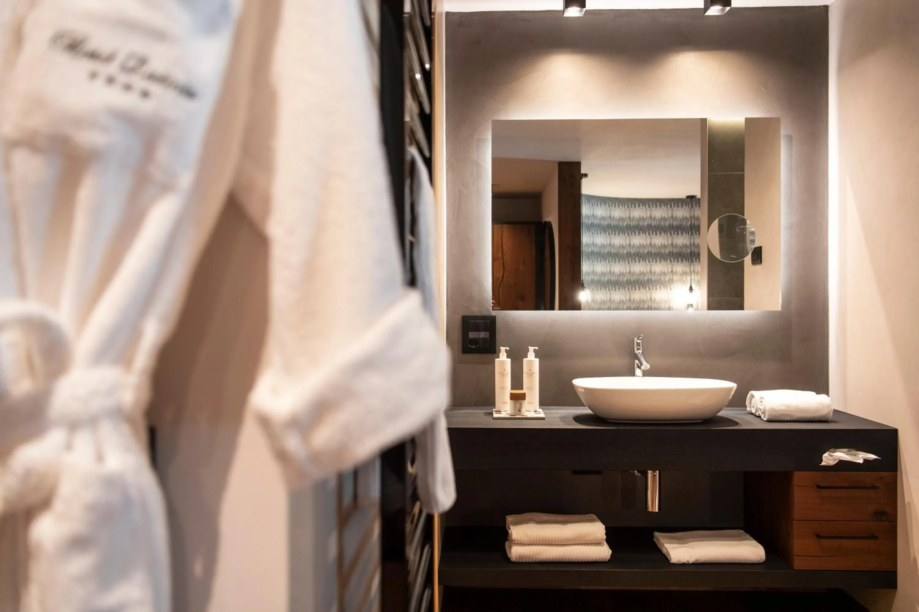 Bathroom in Ladinia Dolomites View - Adults Only