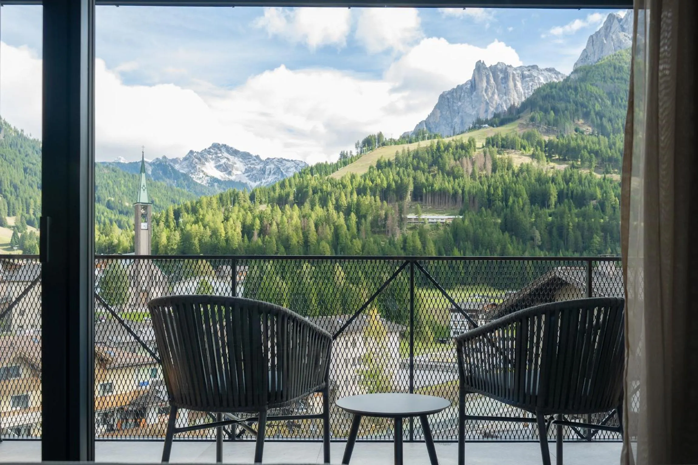 Balcony/Terrace in Ladinia Dolomites View - Adults Only
