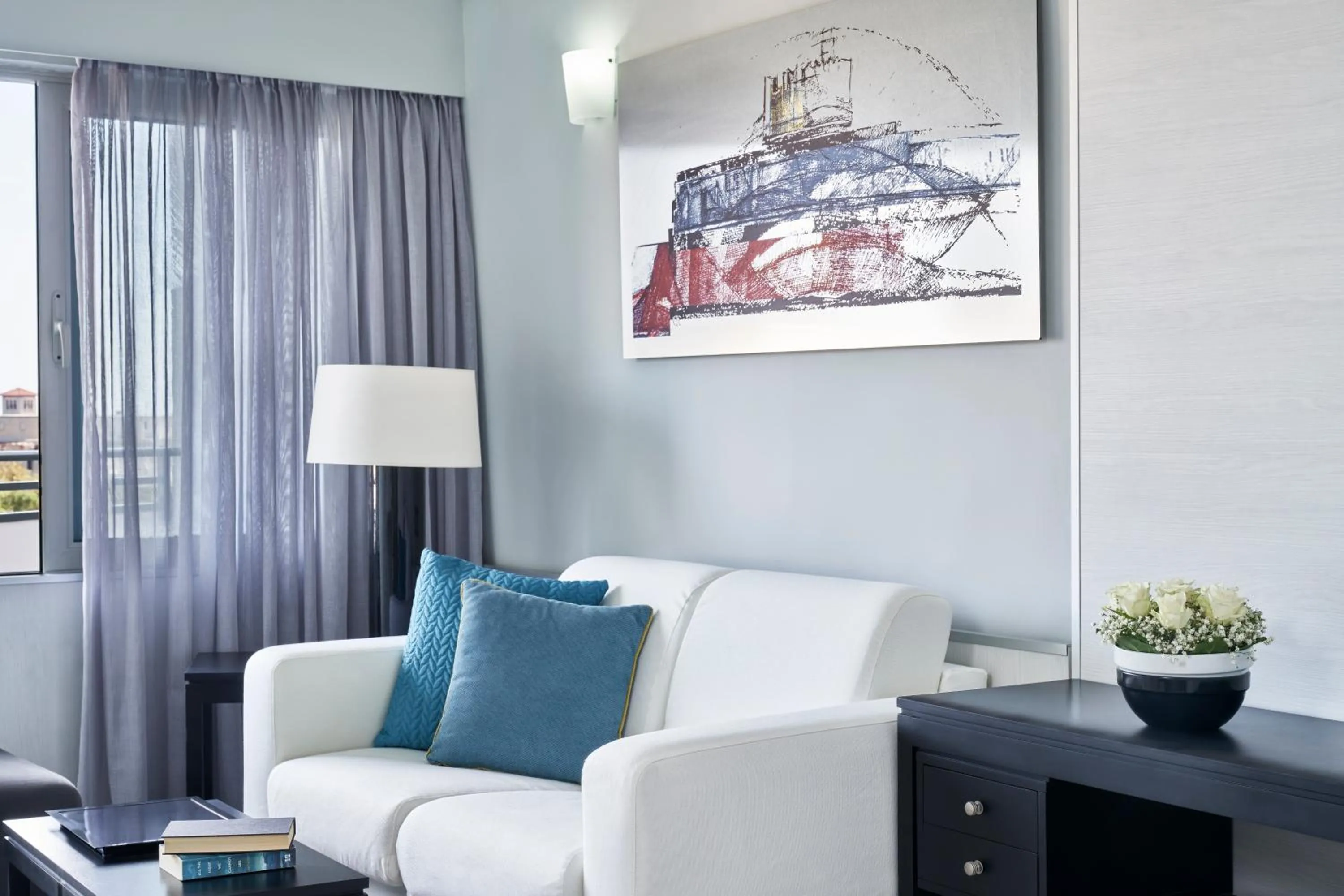 Living room in AQUAMARE CITY and BEACH