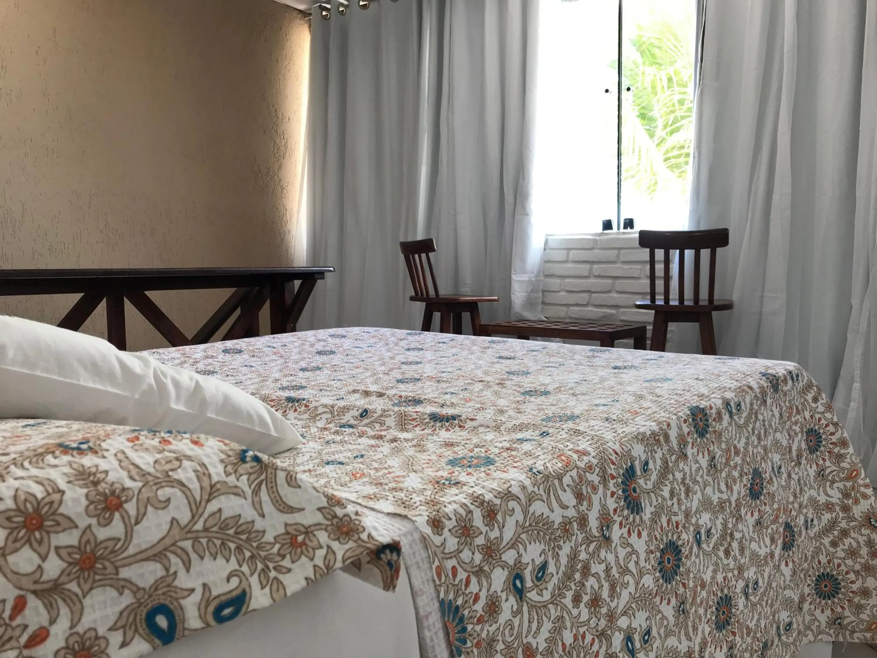 Bed in Pousada Verdes Mares