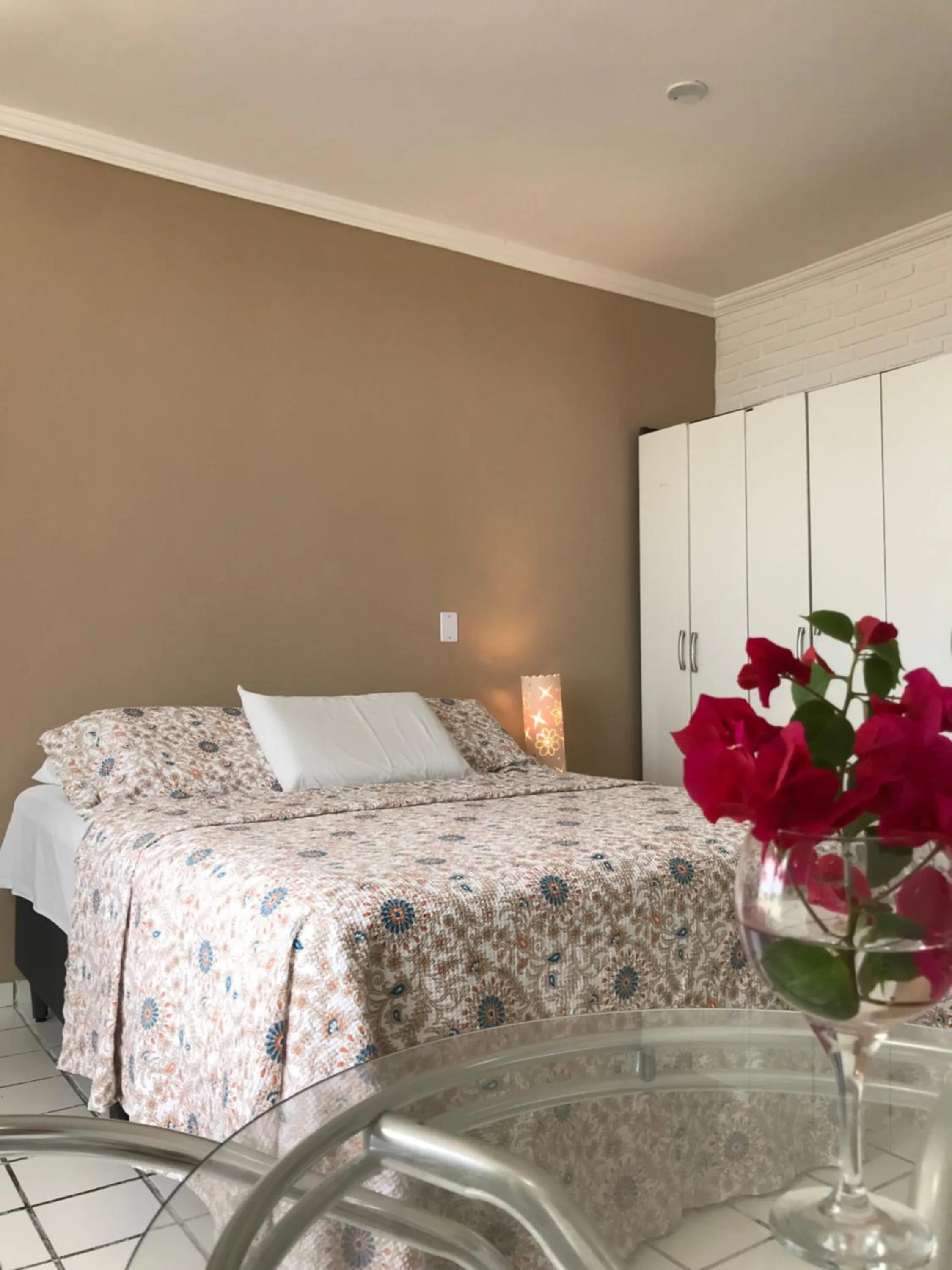 Bed in Pousada Verdes Mares