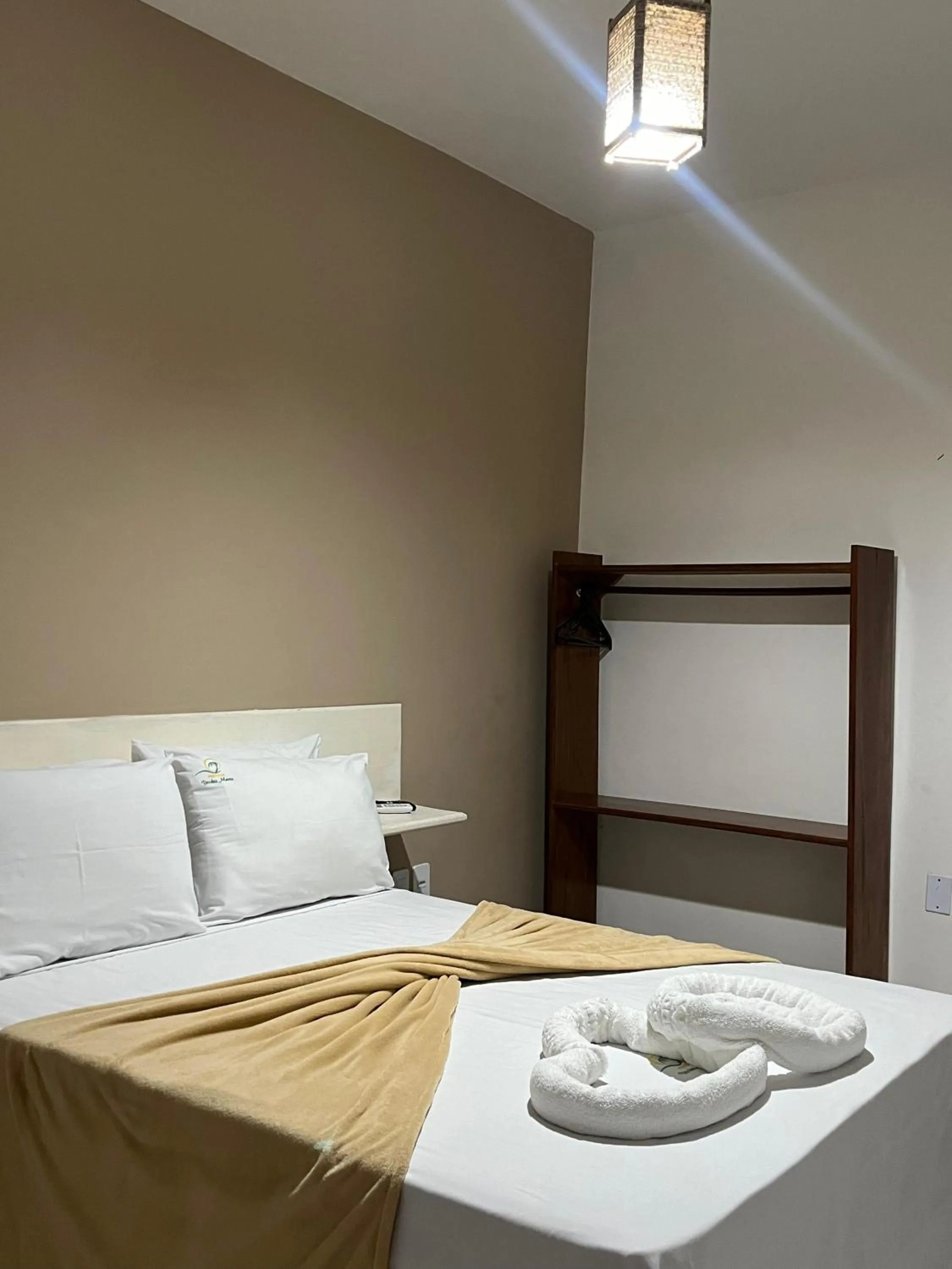 Bed in Pousada Verdes Mares