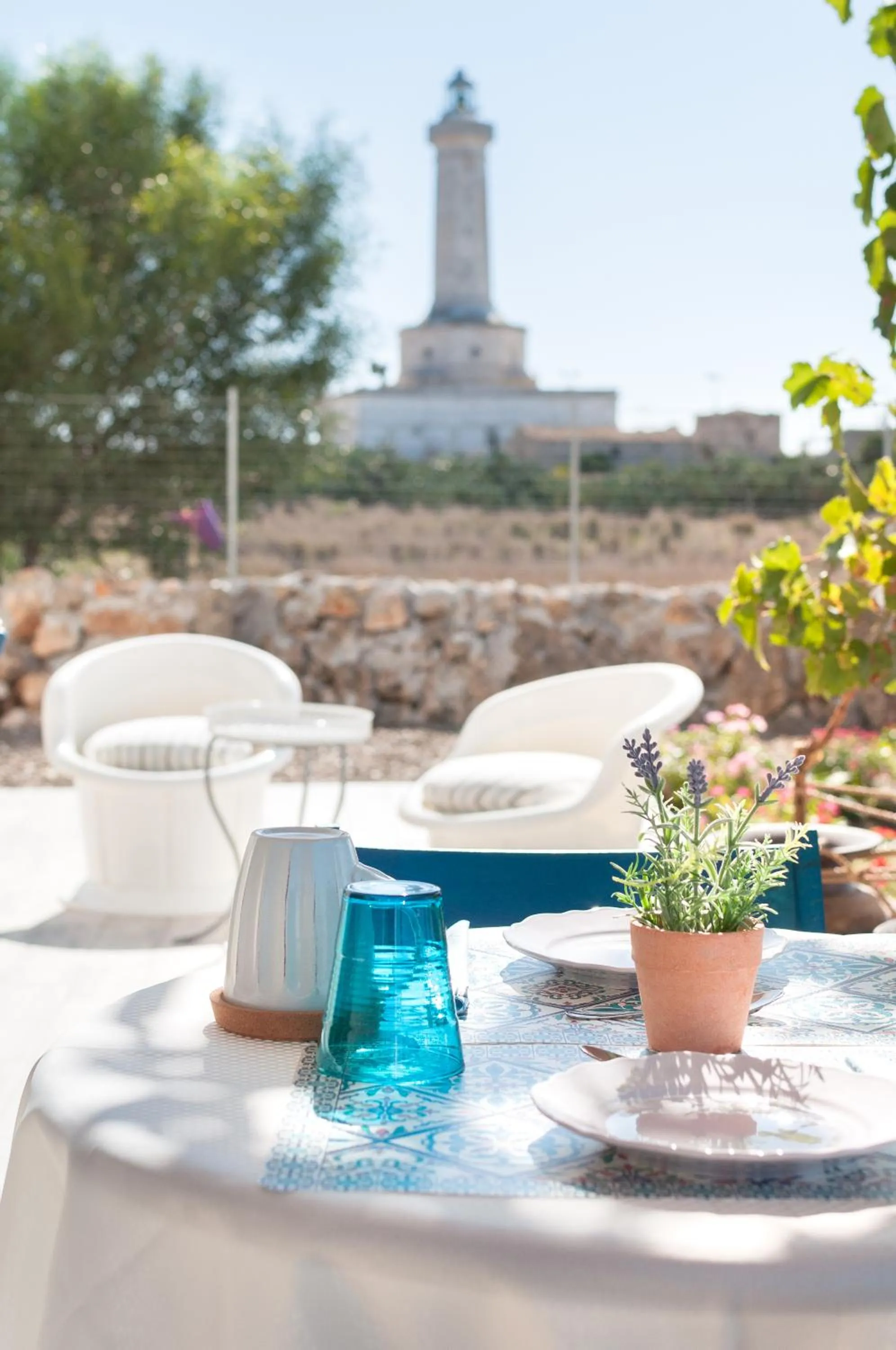 Buffet breakfast in B&B Casa del Faro SanVallero Adults Only