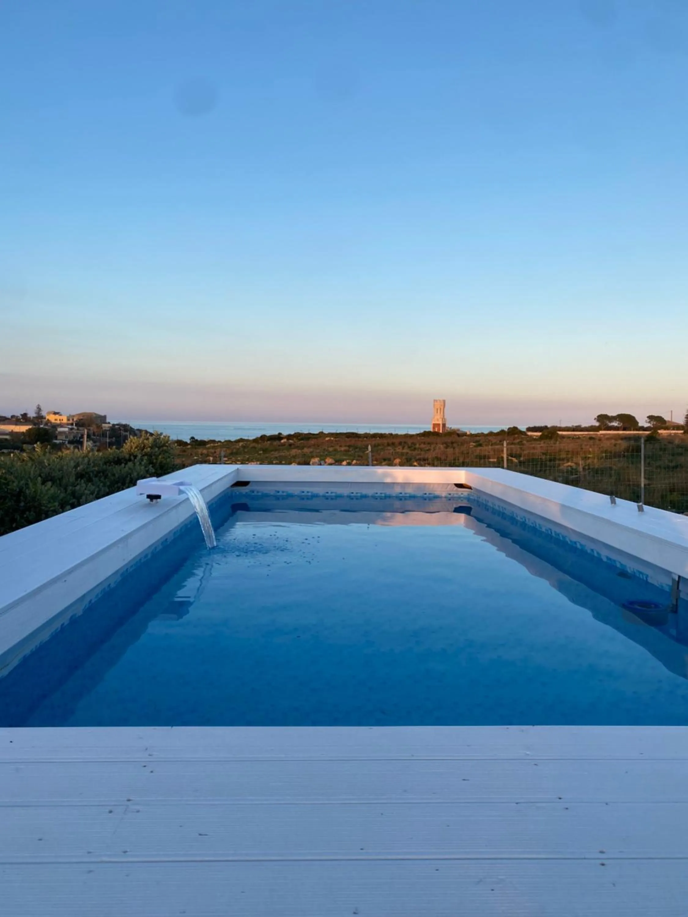 Swimming pool in B&B Casa del Faro SanVallero Adults Only