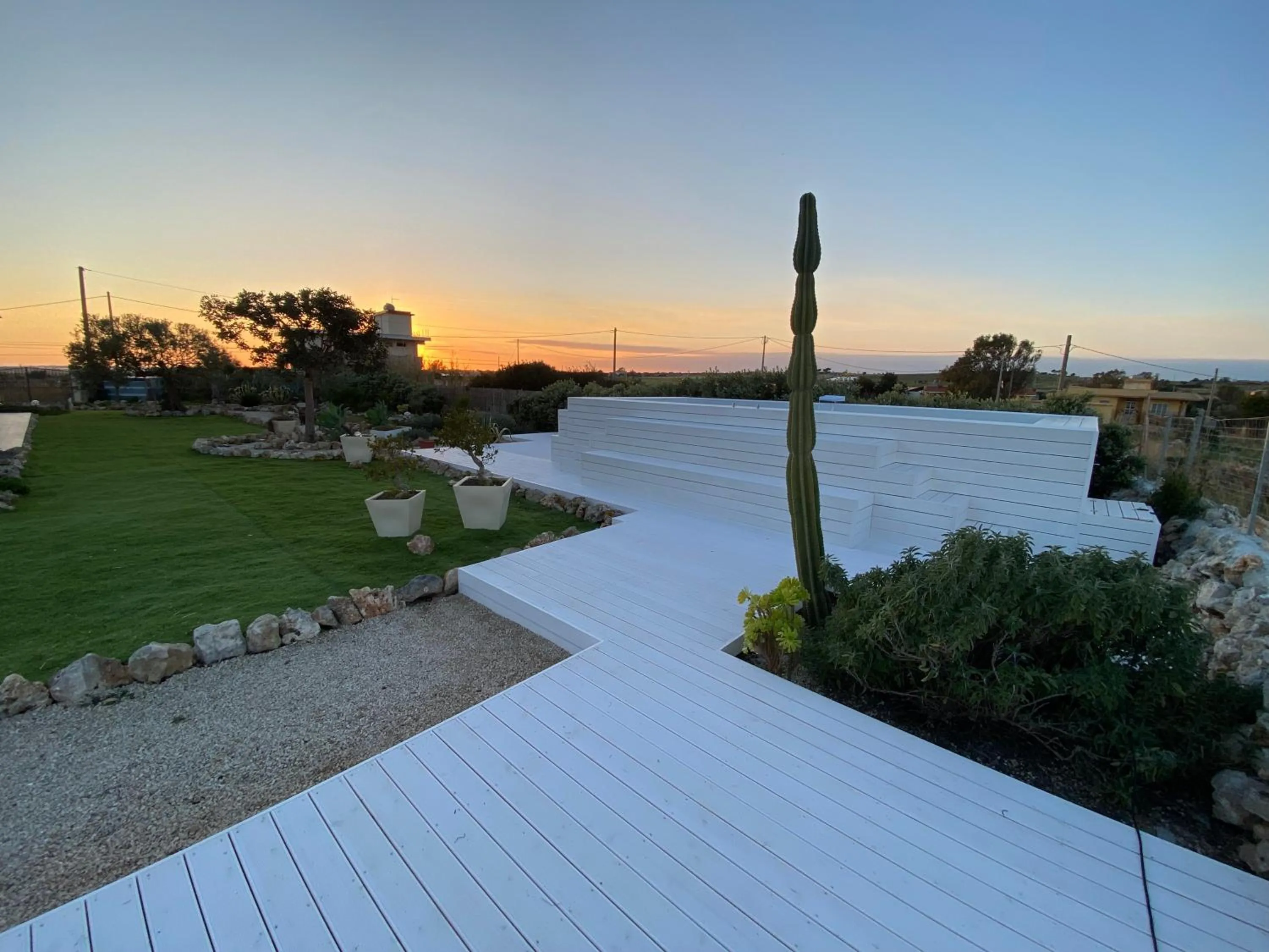 Swimming pool in B&B Casa del Faro SanVallero Adults Only
