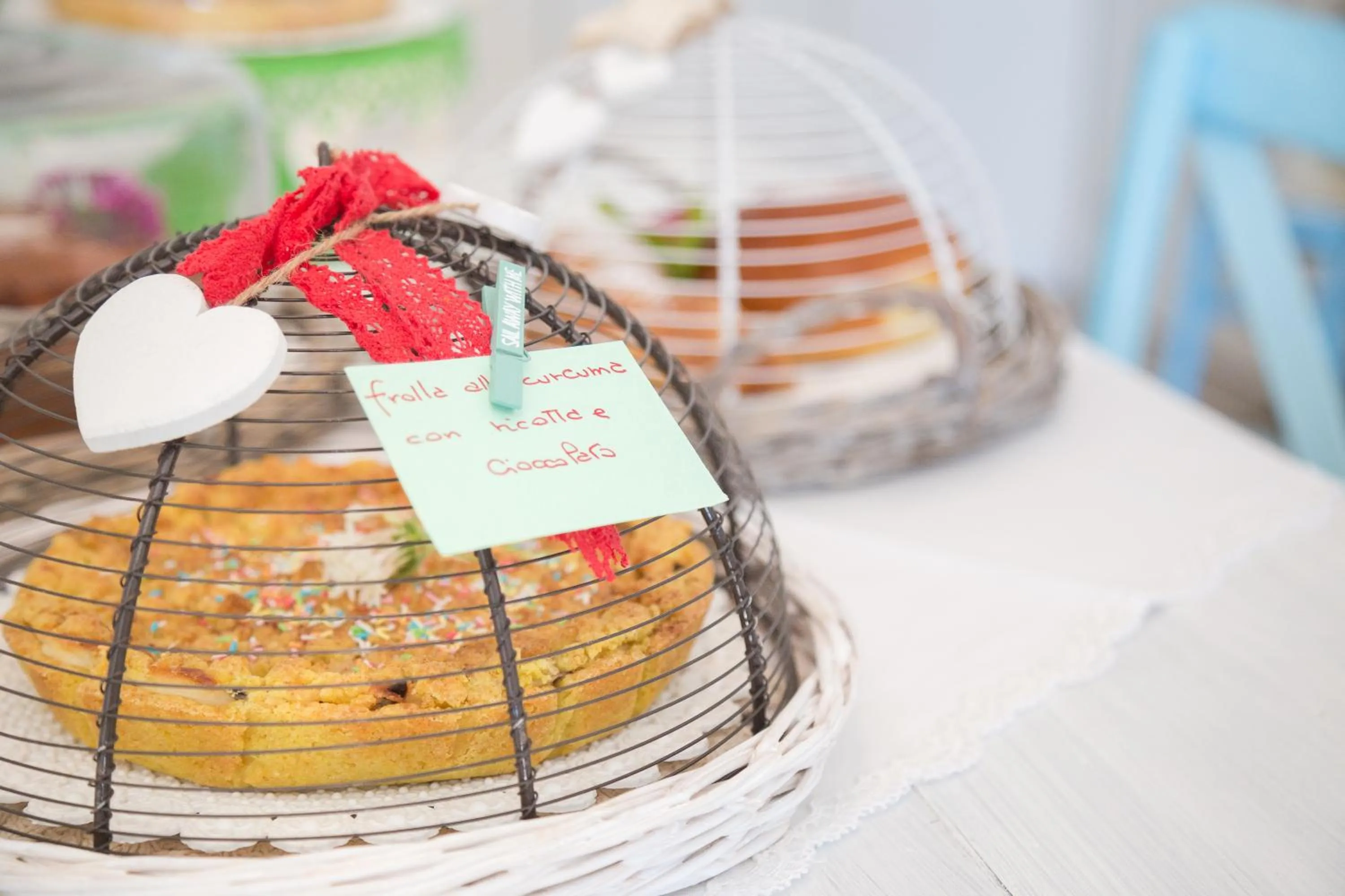 Food close-up in B&B Casa del Faro SanVallero Adults Only