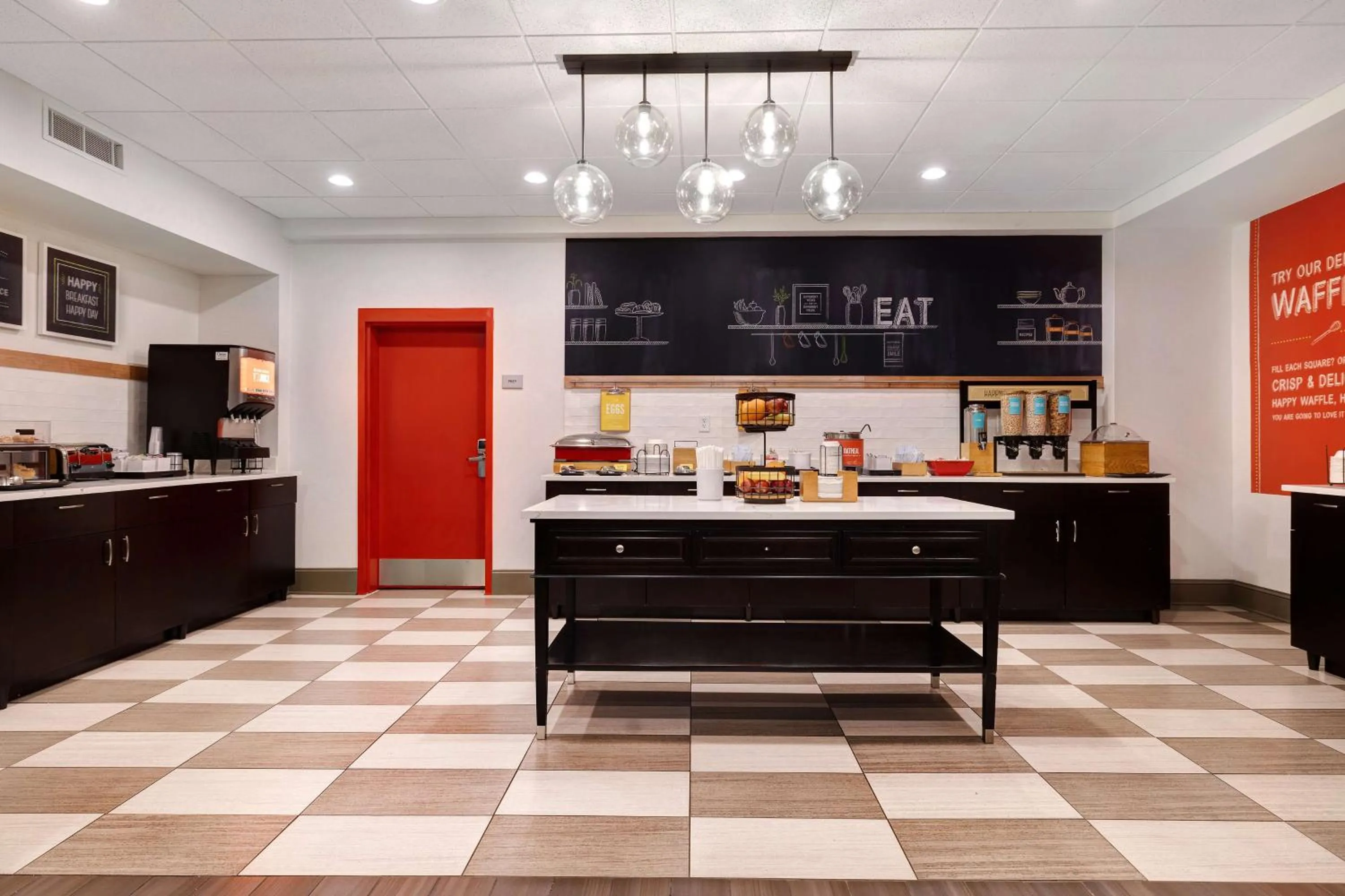 Breakfast in Hampton Inn Natchitoches