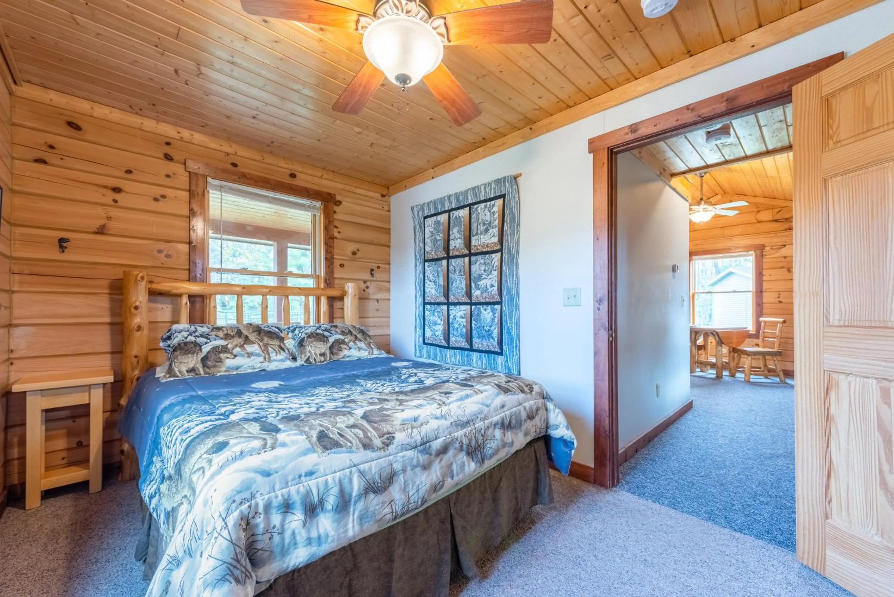 Bed in Spur of the Moment Ranch