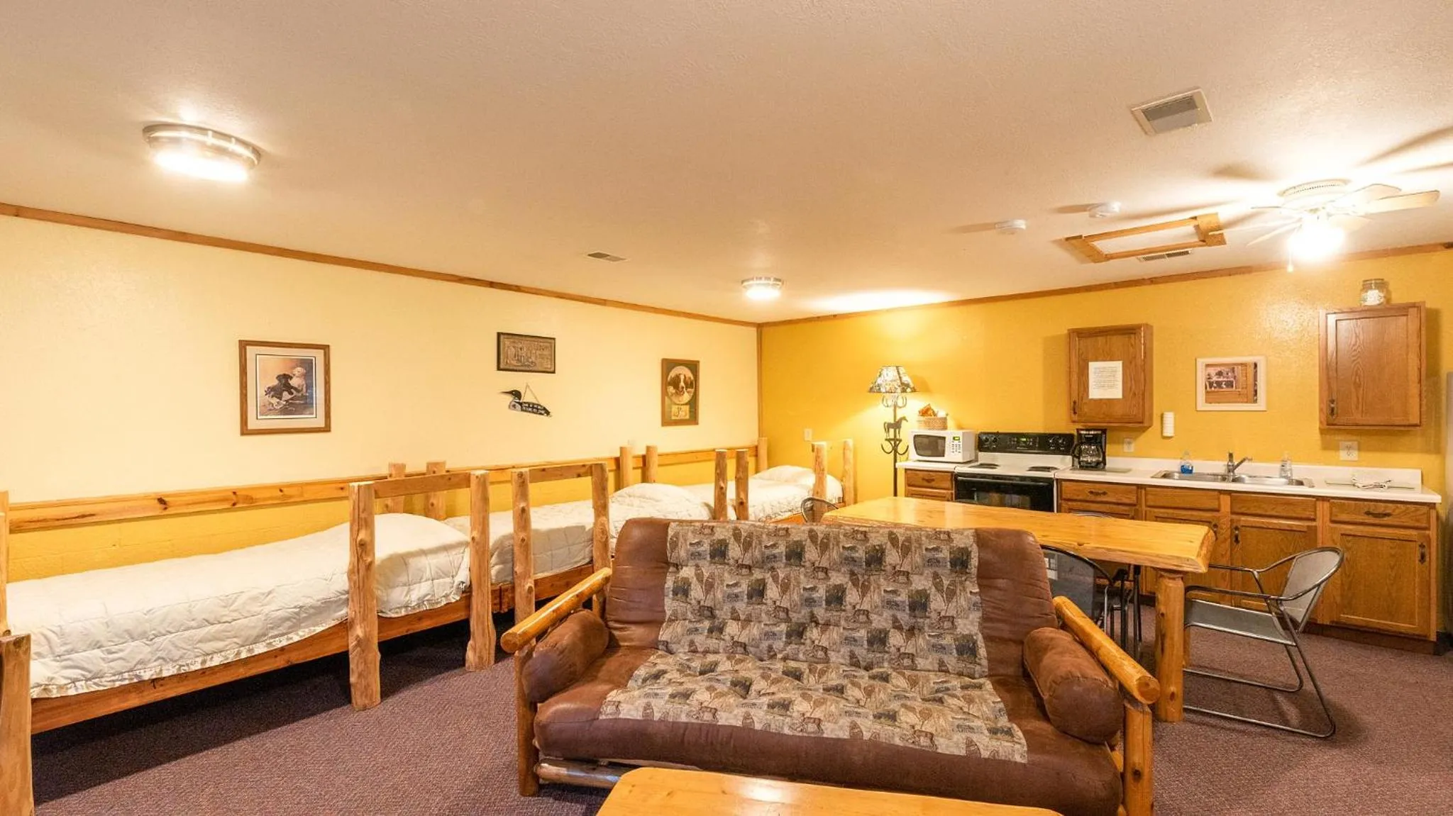 Bed in Spur of the Moment Ranch