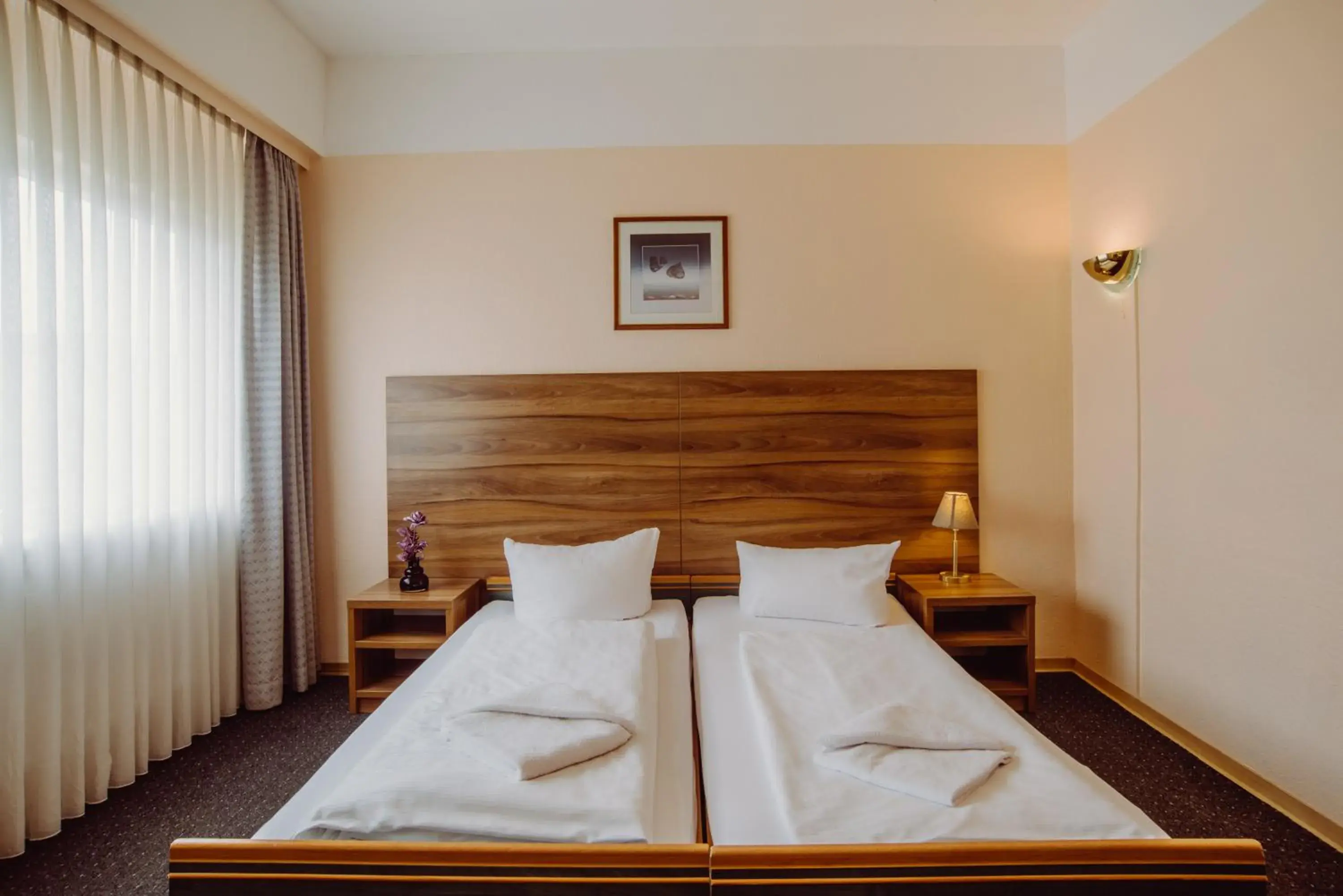 Twin Room with Private External Bathroom in Alper Hotel am Potsdamer Platz Twin Room with Private External Bathroom in Alper Hotel am Potsdamer Platz