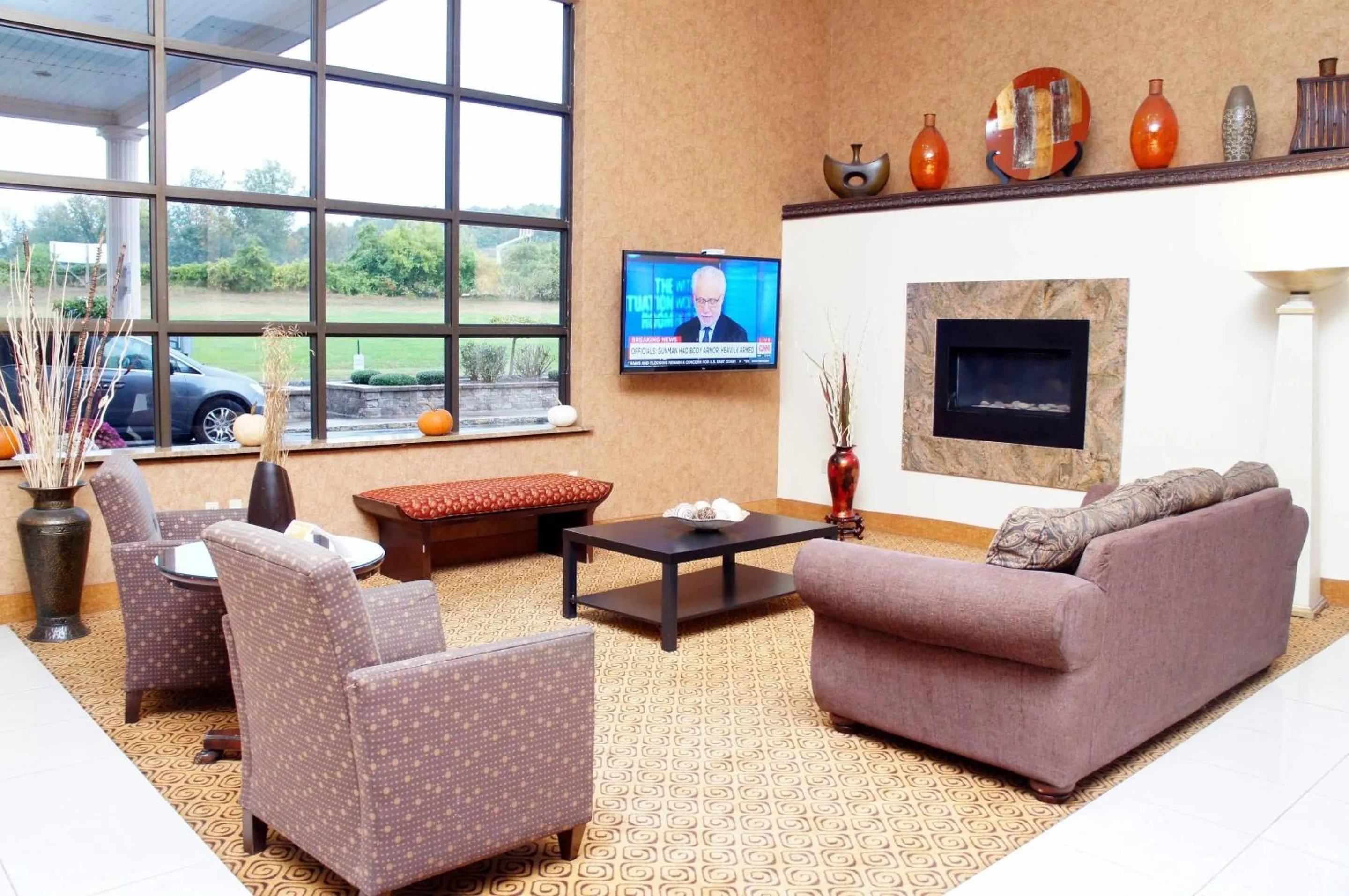 Lobby or reception in Rodeway Inn & Suites East Windsor