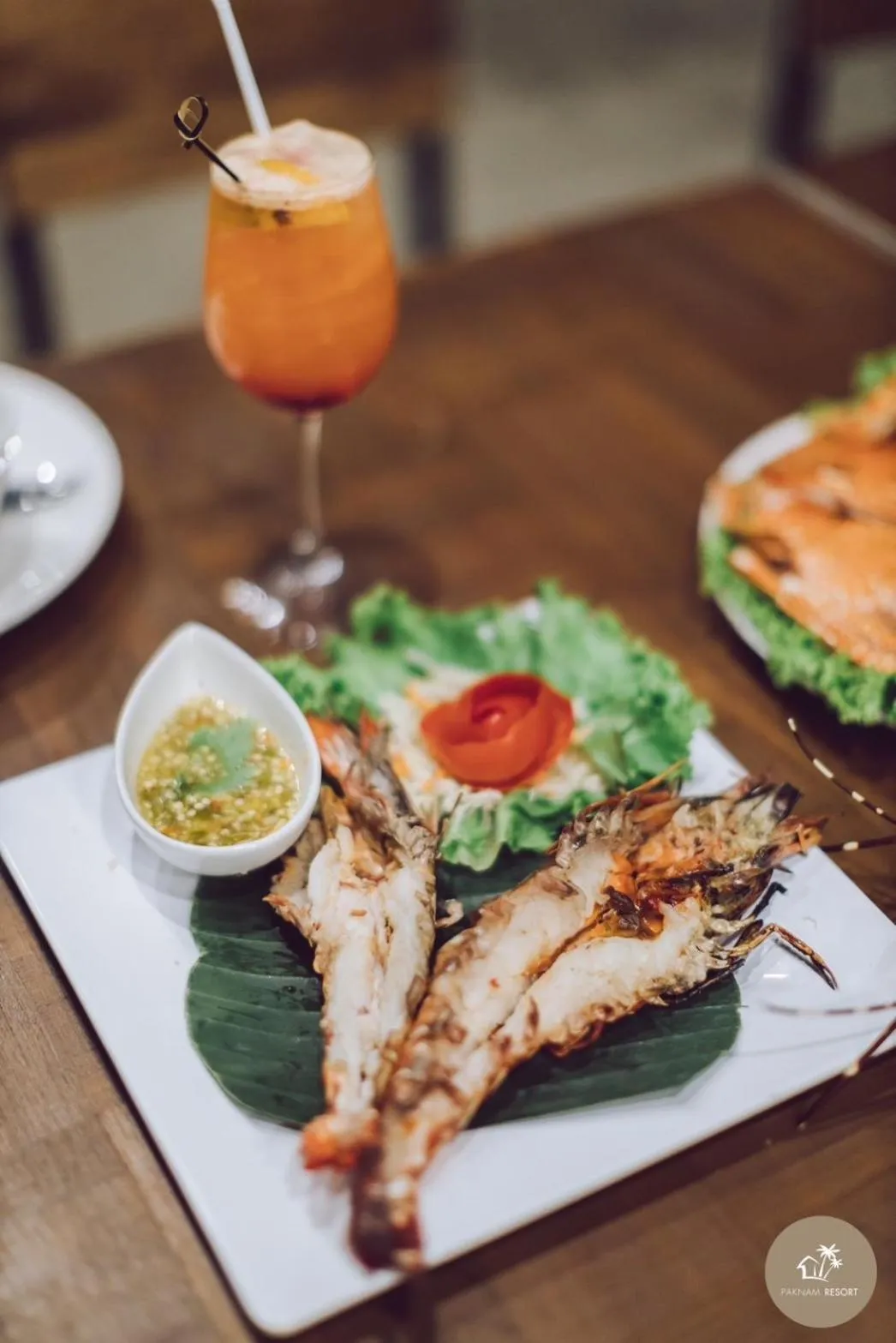 Food and drinks in Pak Nam Resort