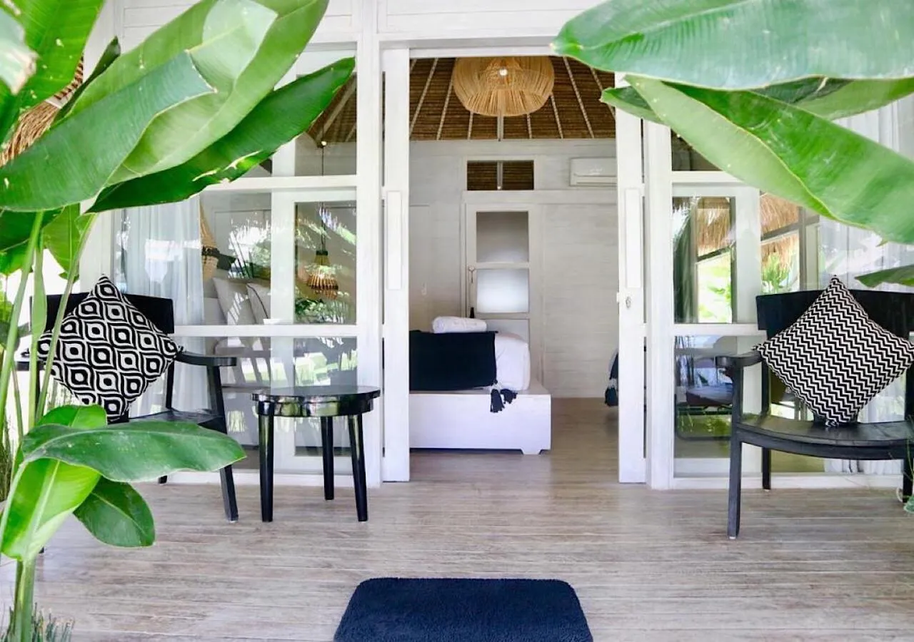 Patio in White Palm Hotel Uluwatu Bali