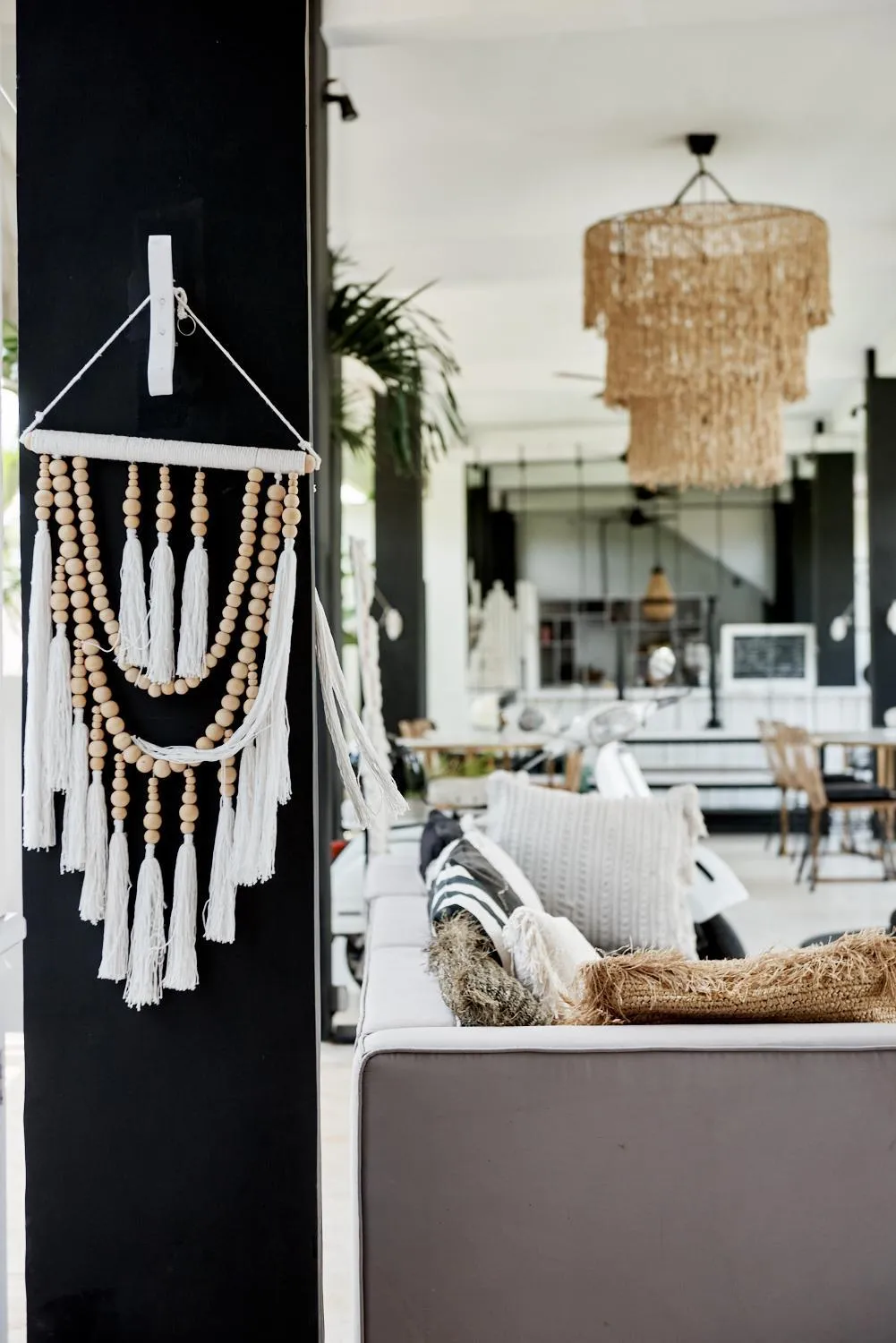 Decorative detail in White Palm Hotel Uluwatu Bali