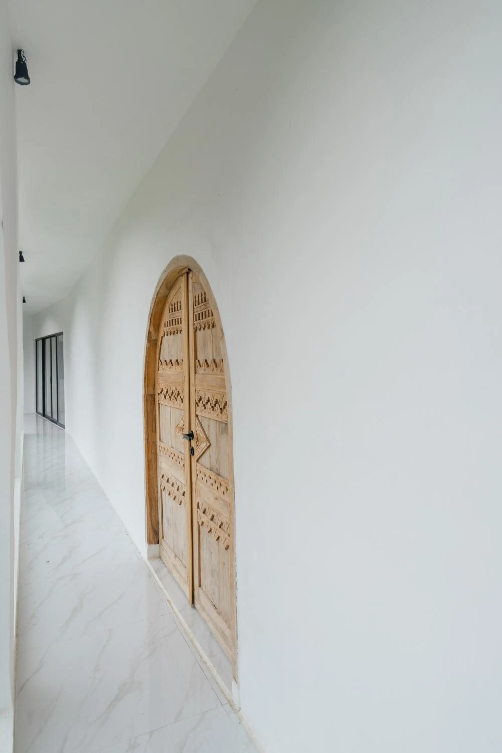 Facade/entrance in White Palm Hotel Uluwatu Bali