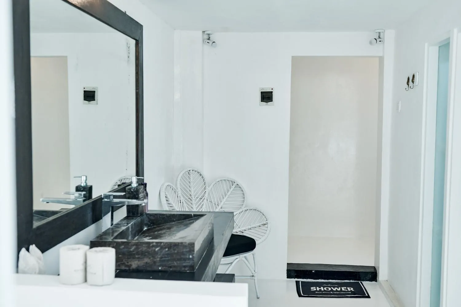 Bathroom in White Palm Hotel Uluwatu Bali