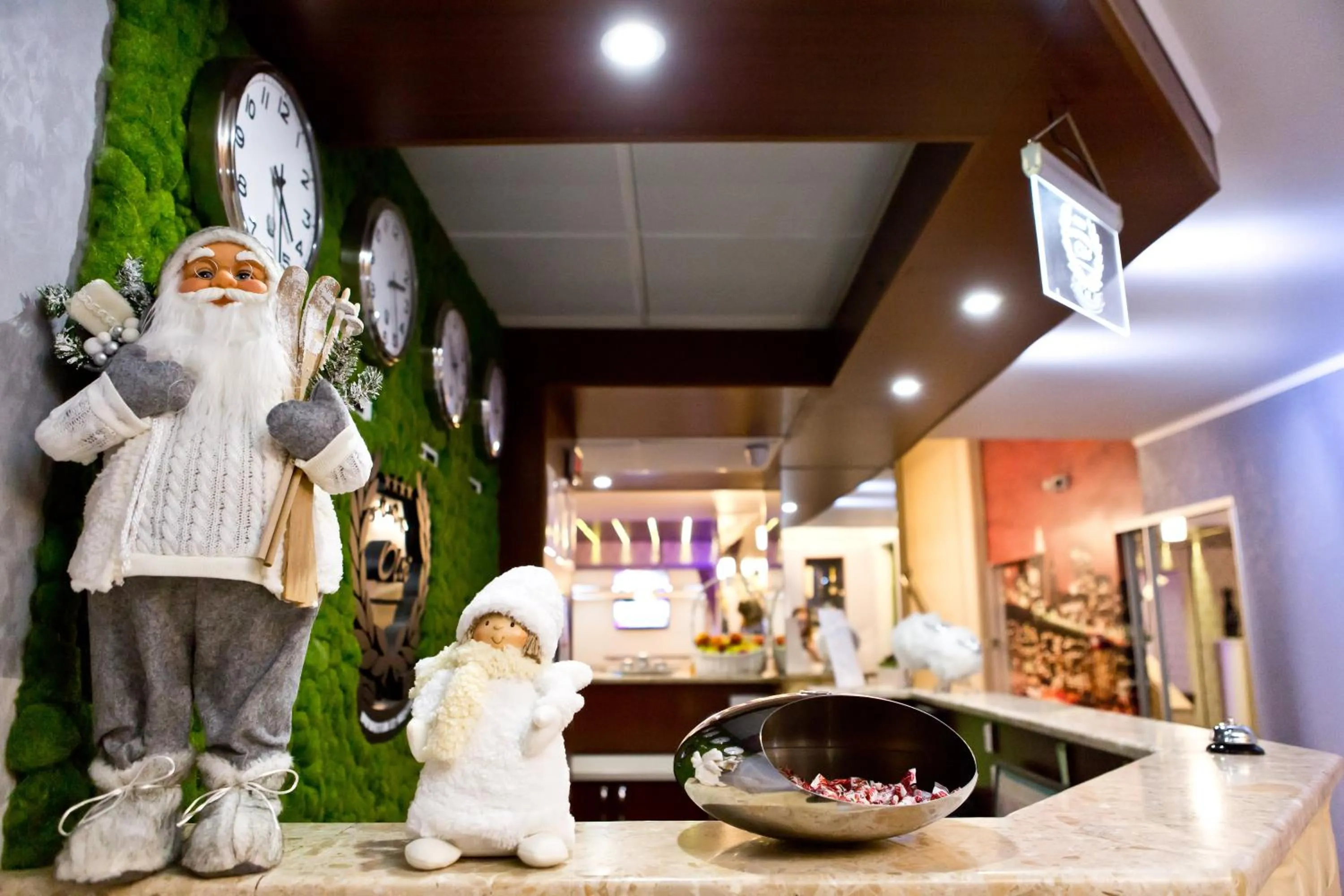 Lobby or reception in Hotel Olsi