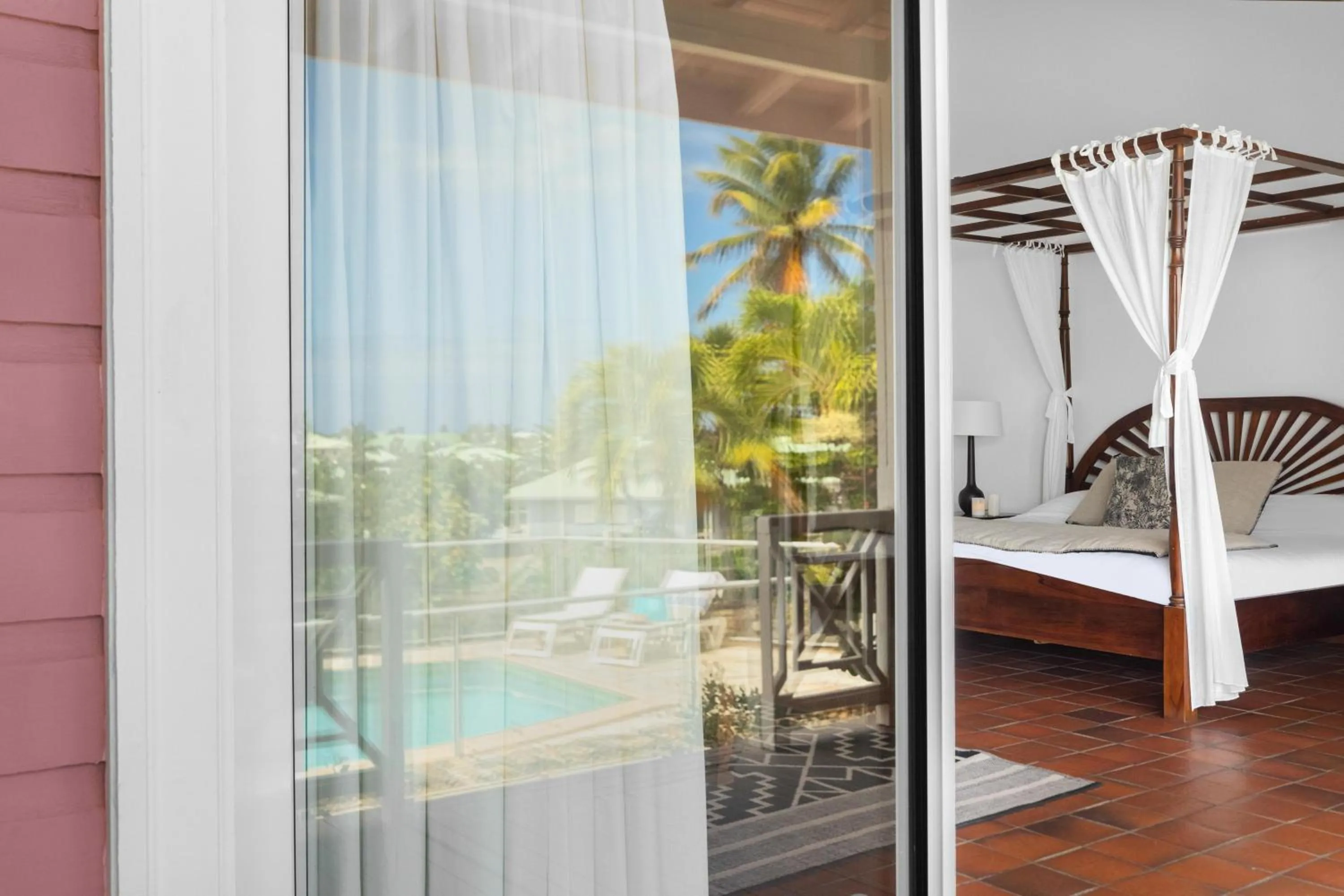 Patio in Esmeralda Resort - Orient Bay