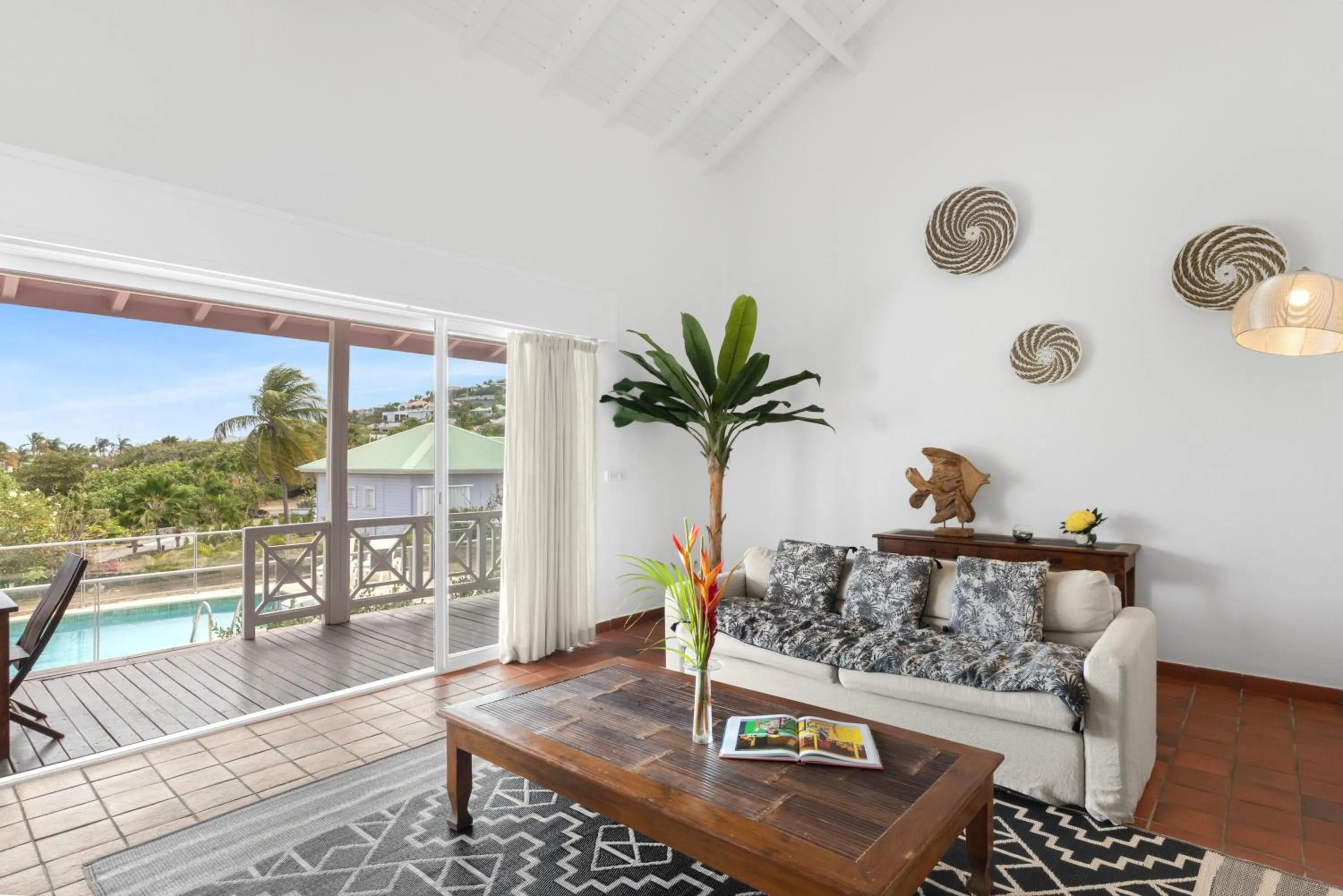 Patio in Esmeralda Resort - Orient Bay