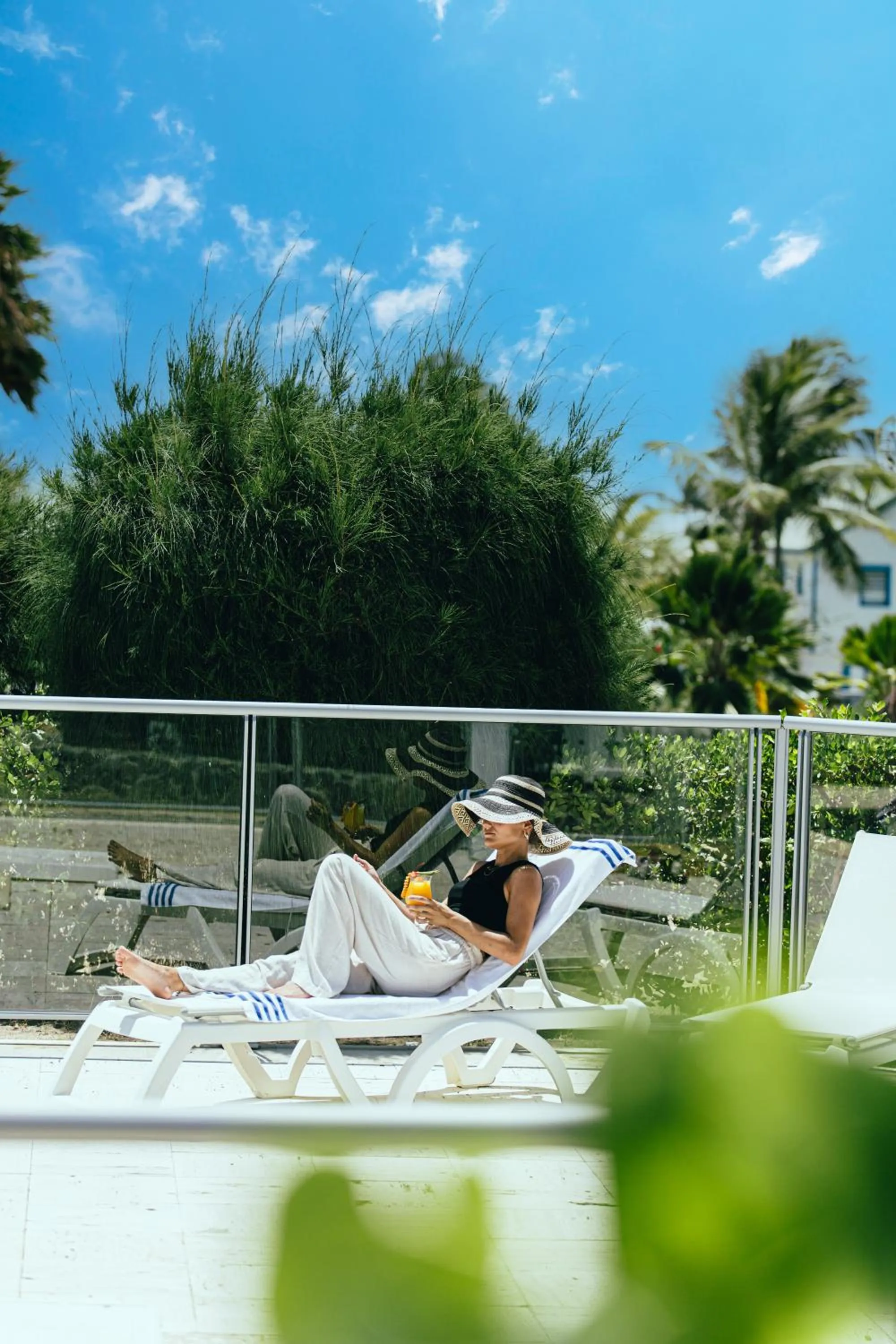 Swimming pool in Esmeralda Resort - Orient Bay