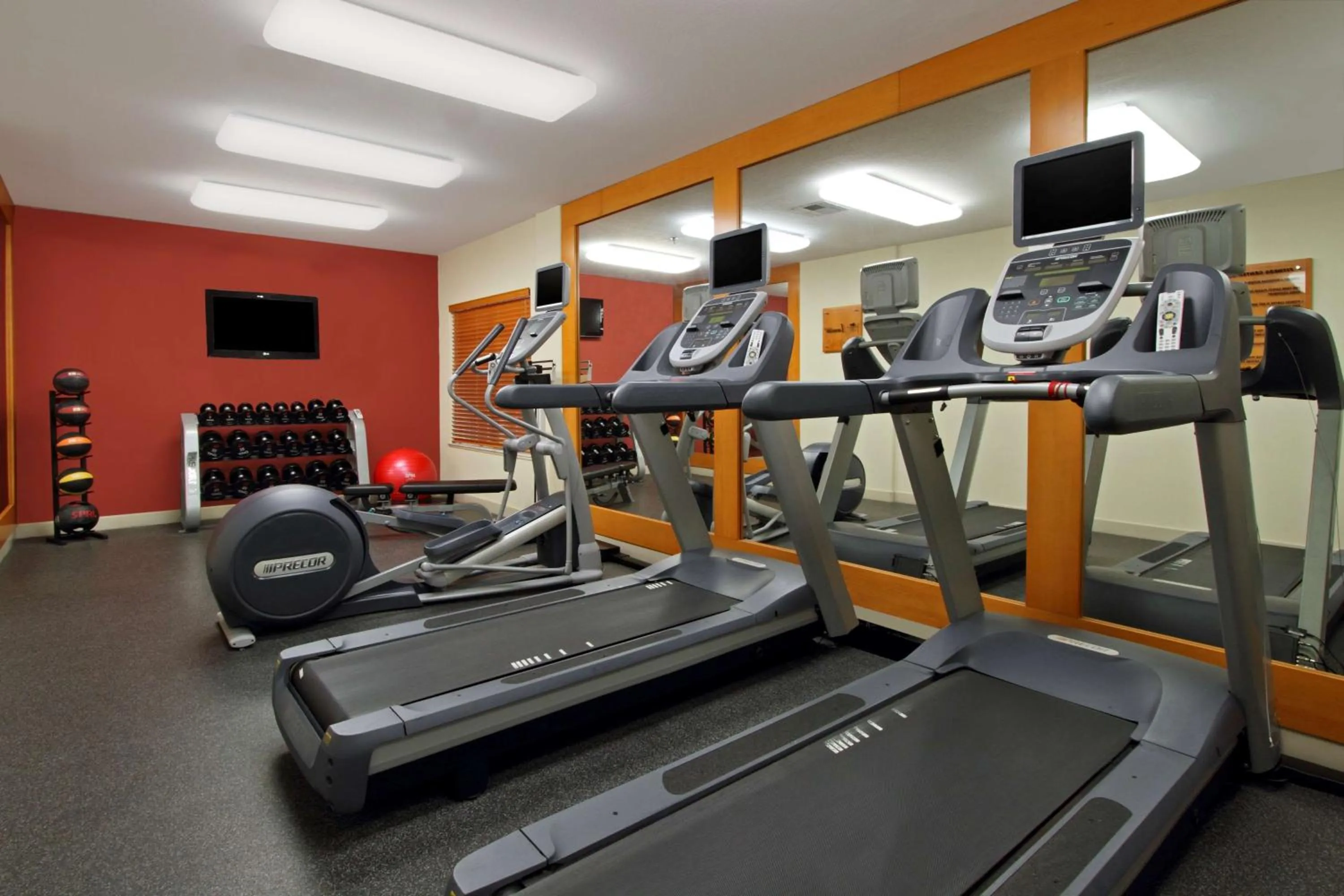 Fitness centre/facilities in Homewood Suites by Hilton Houston-Woodlands-Shenandoah