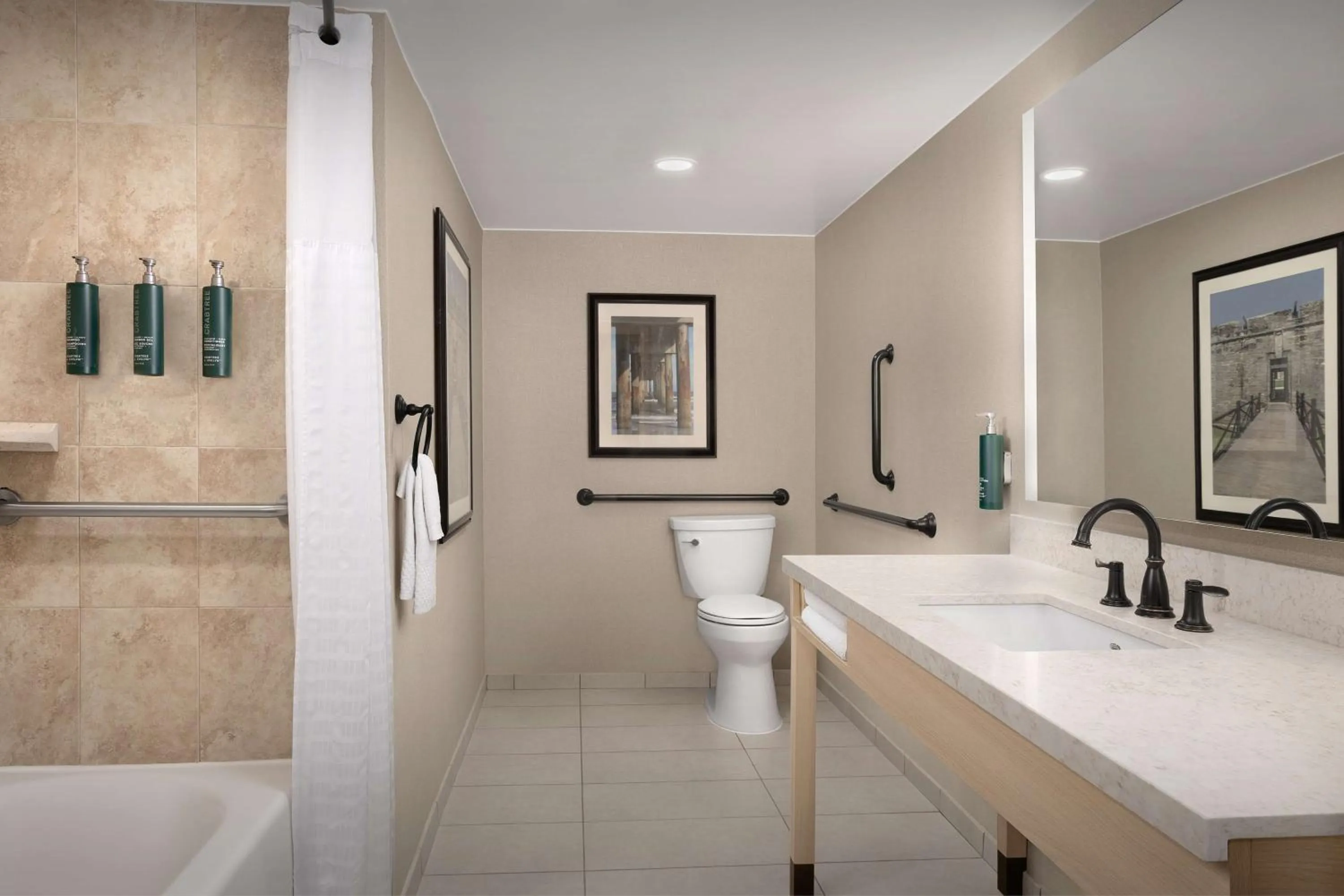Bathroom in DoubleTree by Hilton St. Augustine Historic District