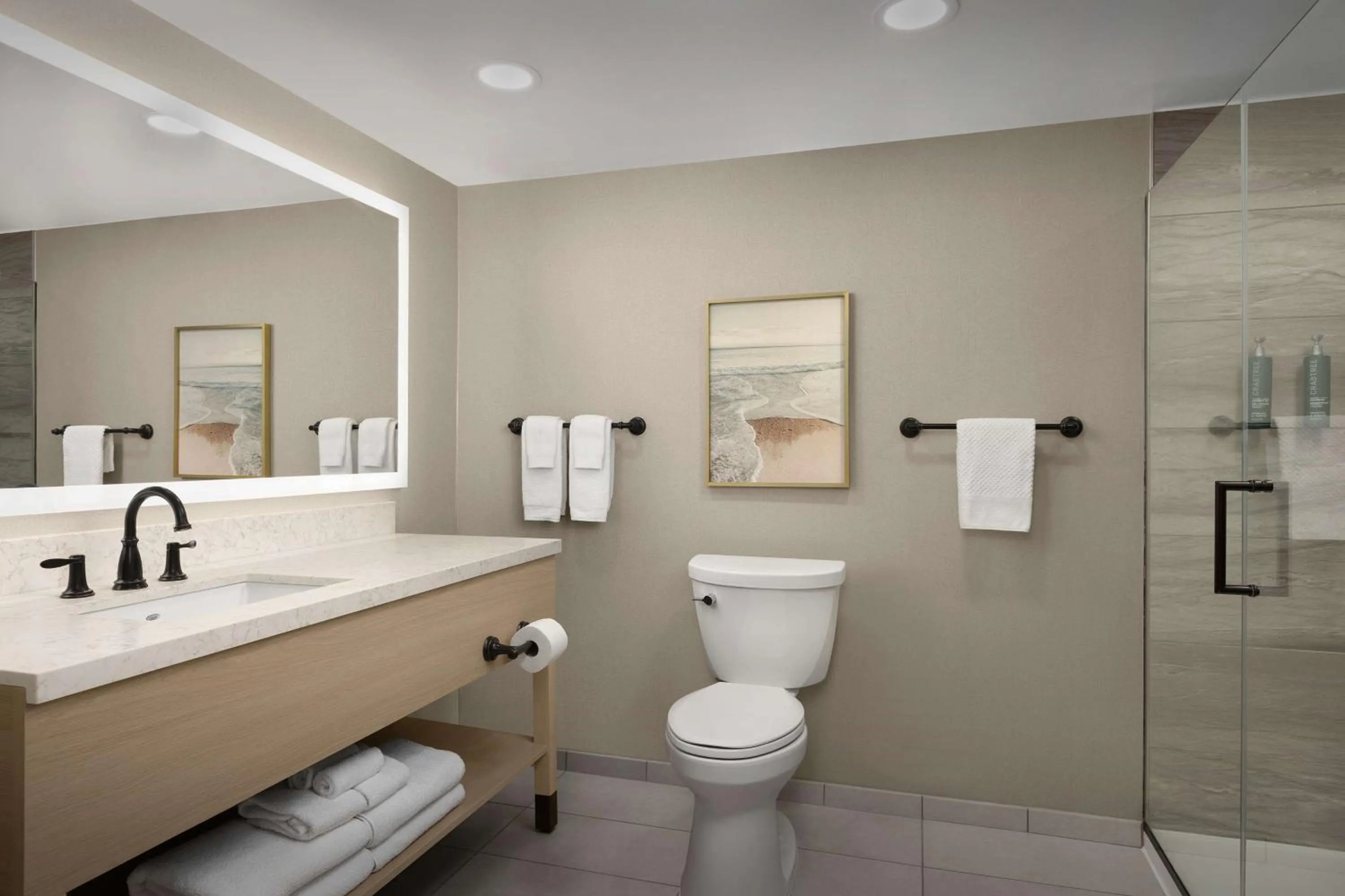 Bathroom in DoubleTree by Hilton St. Augustine Historic District