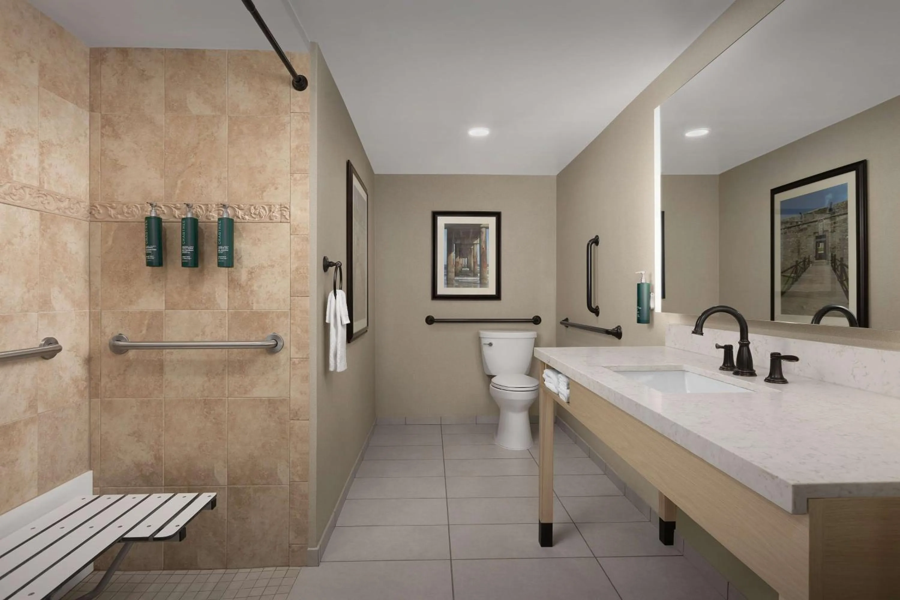 Bathroom in DoubleTree by Hilton St. Augustine Historic District